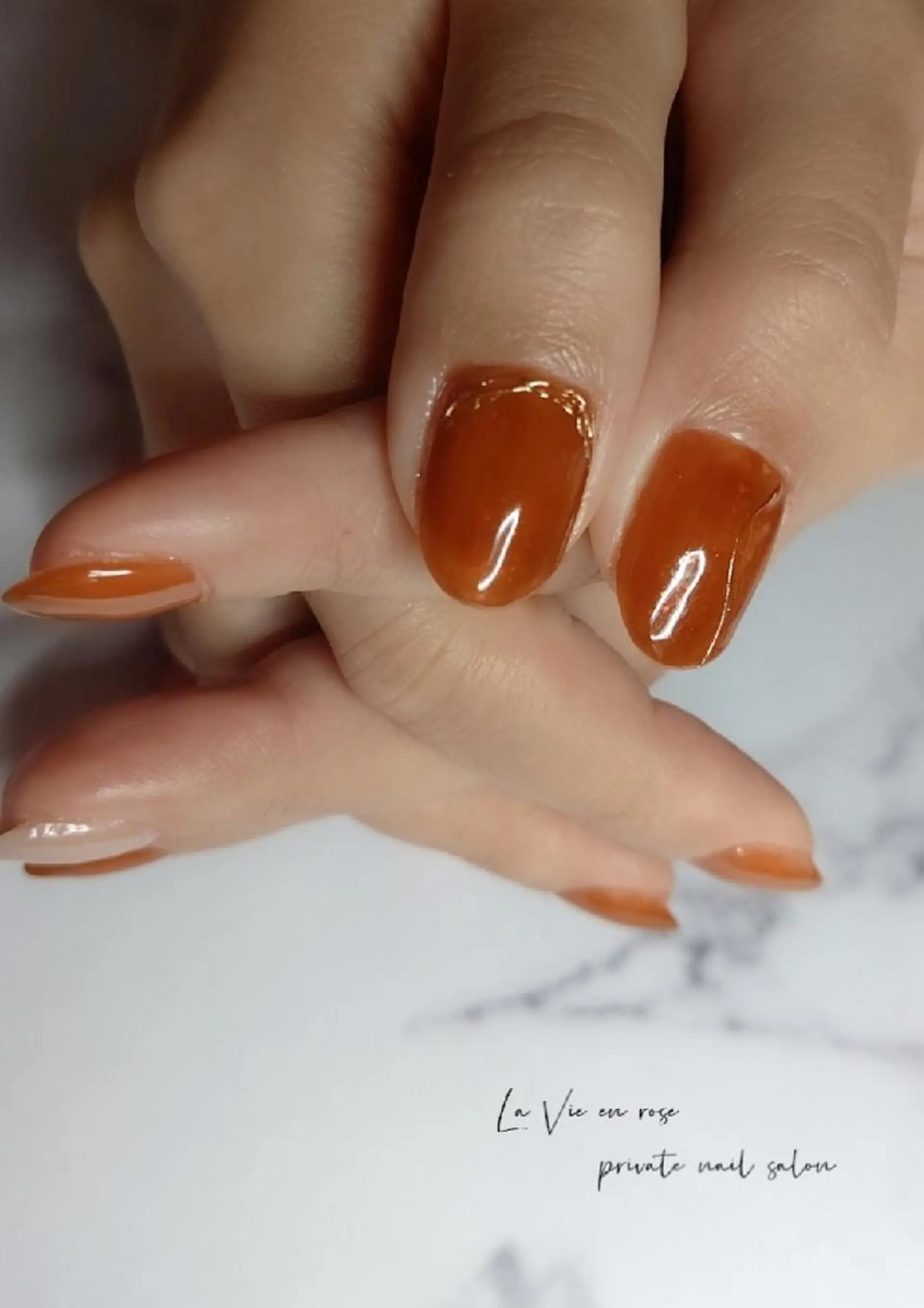 ネイル ラヴィアン ローズのネイルデザイン