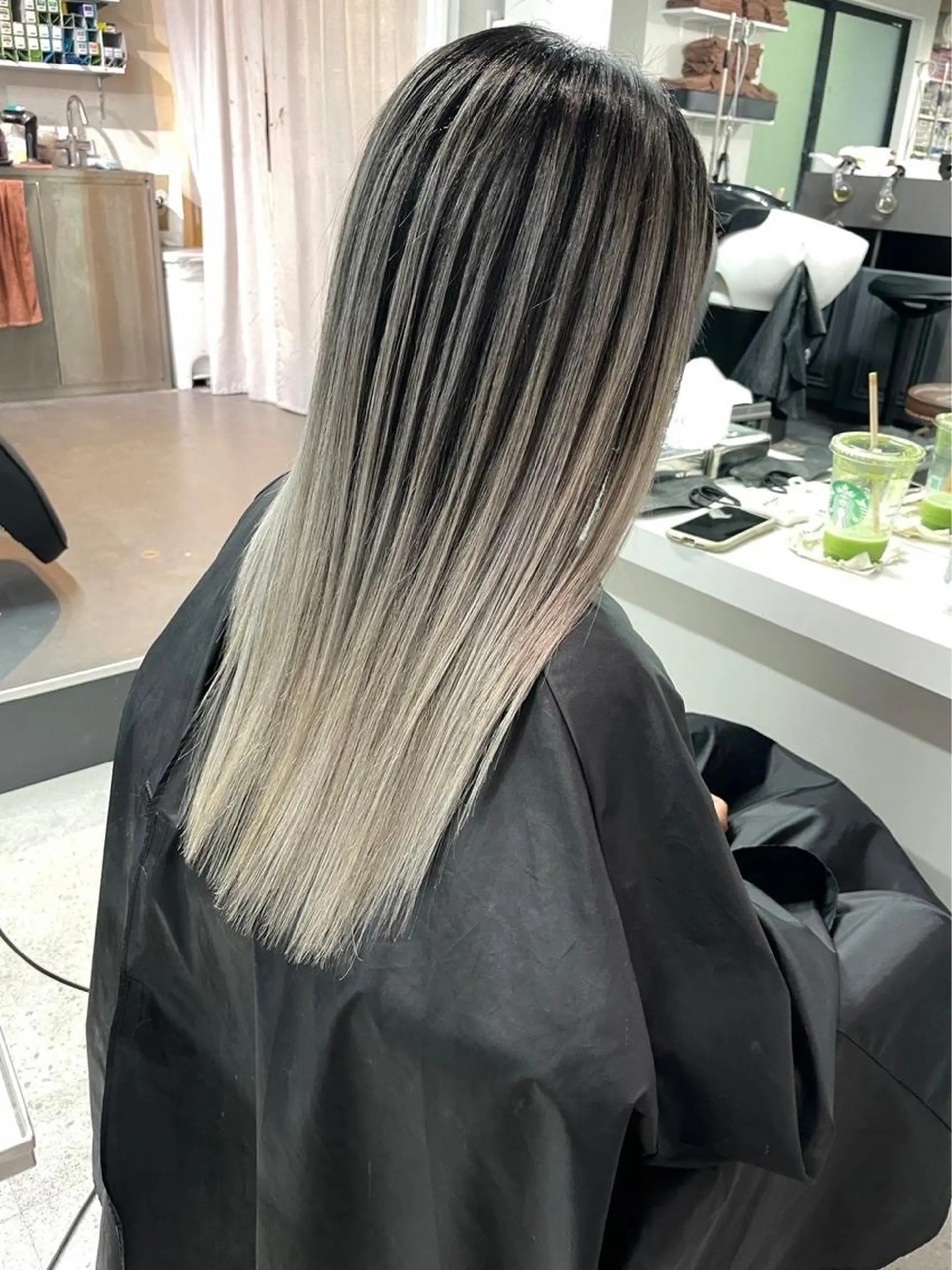 ロング 🎀韓国スリムタッキ 羽エクステ🎀kiiのヘアスタイル