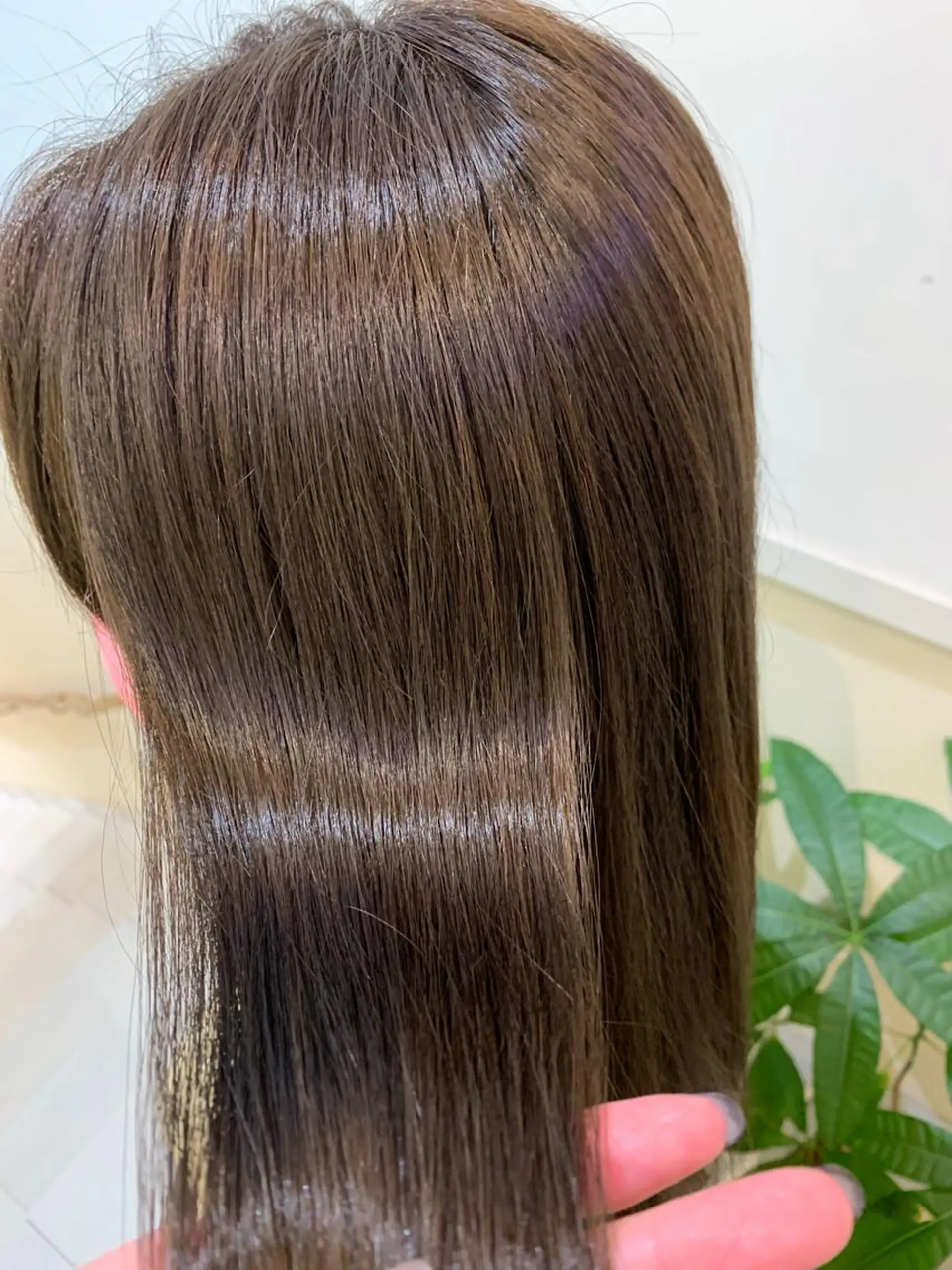 カラー ブリーチしない暖色 カラー🥀杉 優菜のヘアスタイル