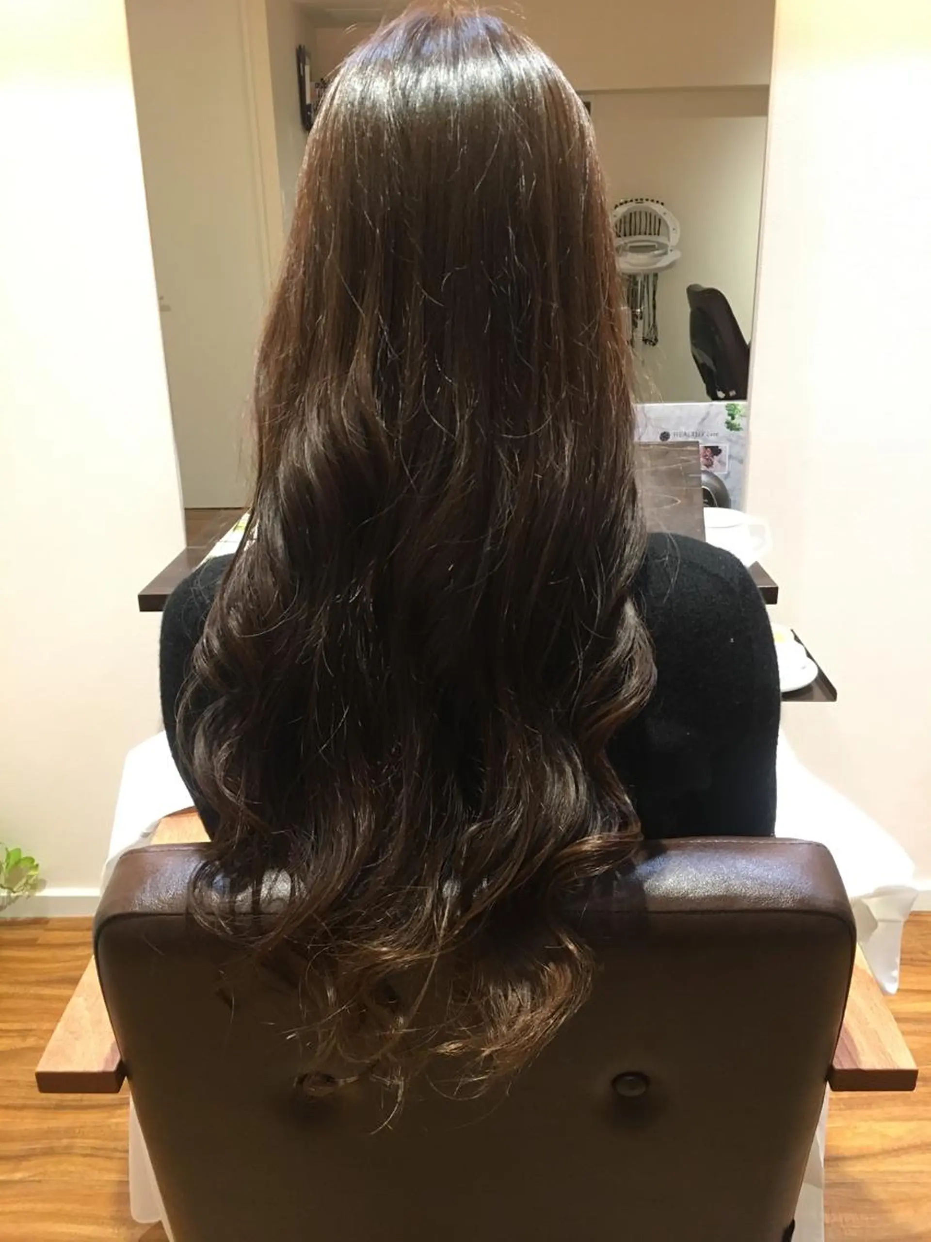 ロング アッシュ トリートメント カット ヘアカラー トリートメント 黒崎 伸治のヘアスタイル