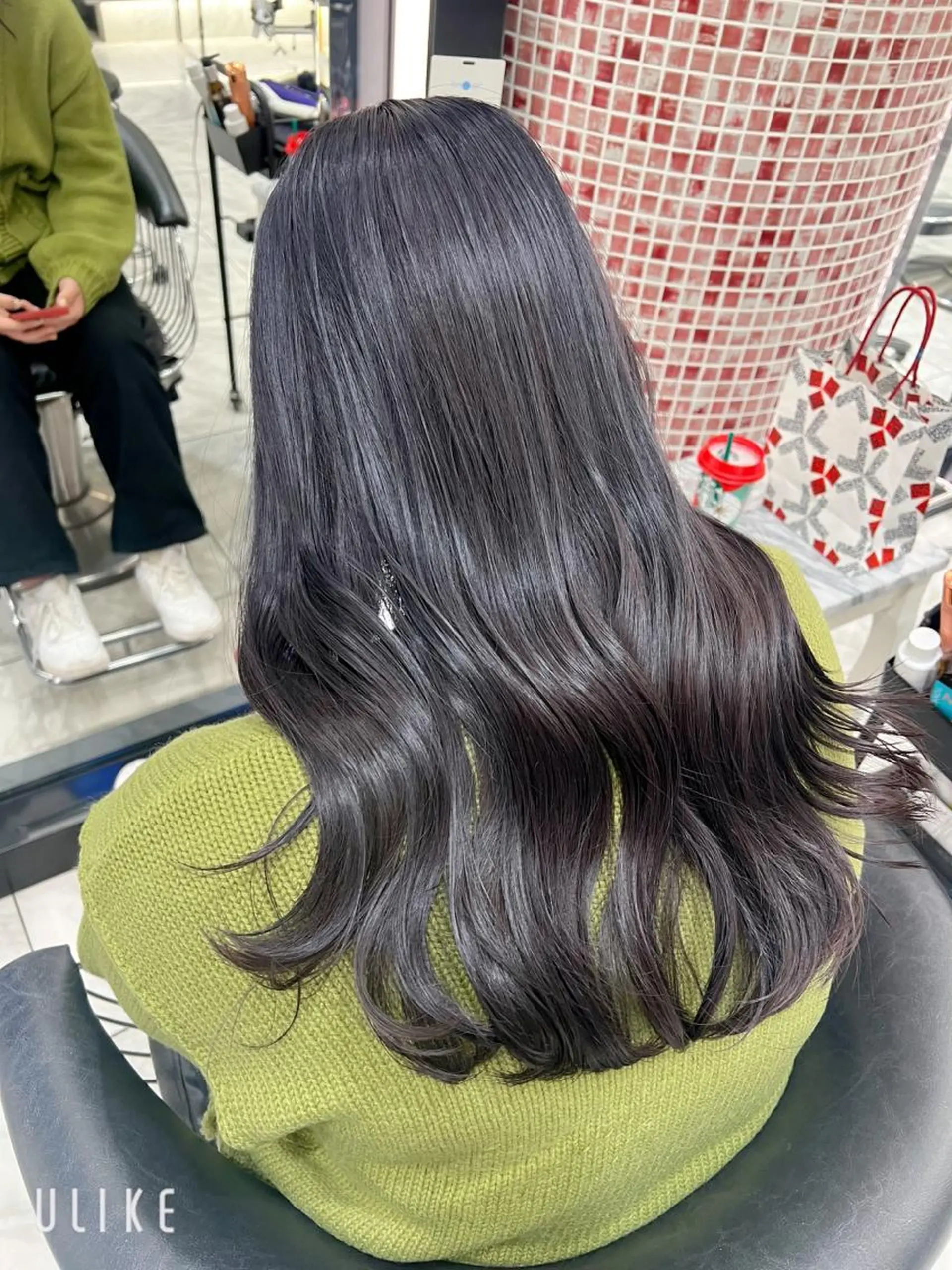 ロング カラー 透明感カラー トリートメント 顔周り/透明感/銀座 🩵rinoのヘアスタイル