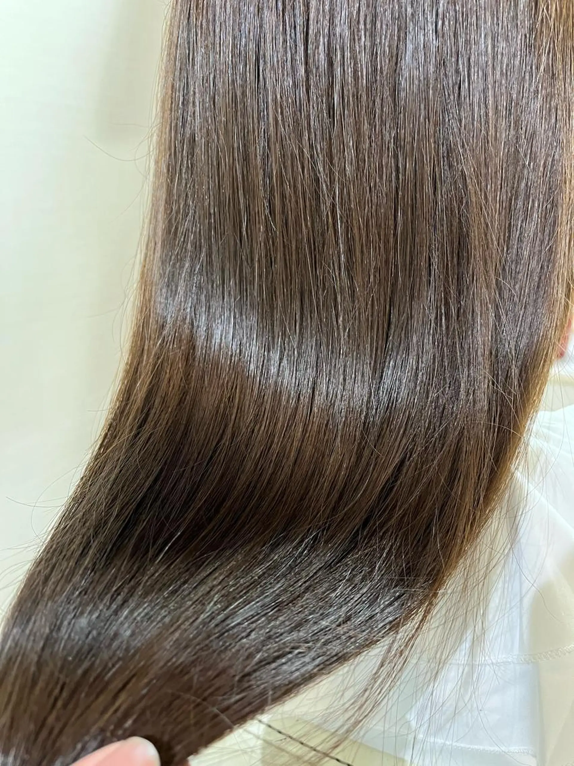 ロング カラー アッシュ ブリーチ ブリーチなしカラー オリーブアッシュ カラー職人 なかもと たつひろのヘアスタイル