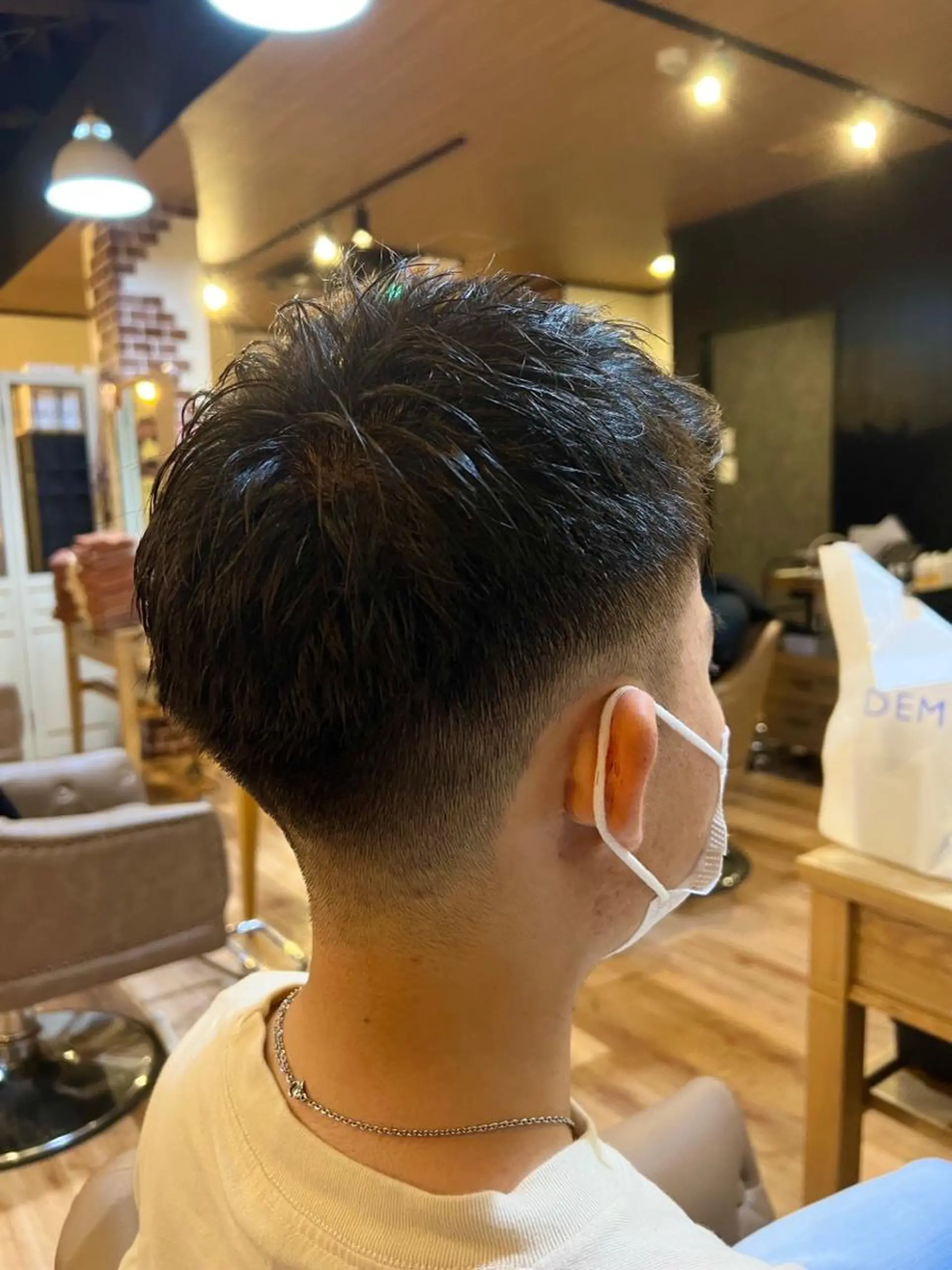 メンズ 顔周りカット🍑 Zina難波 Akiのヘアスタイル