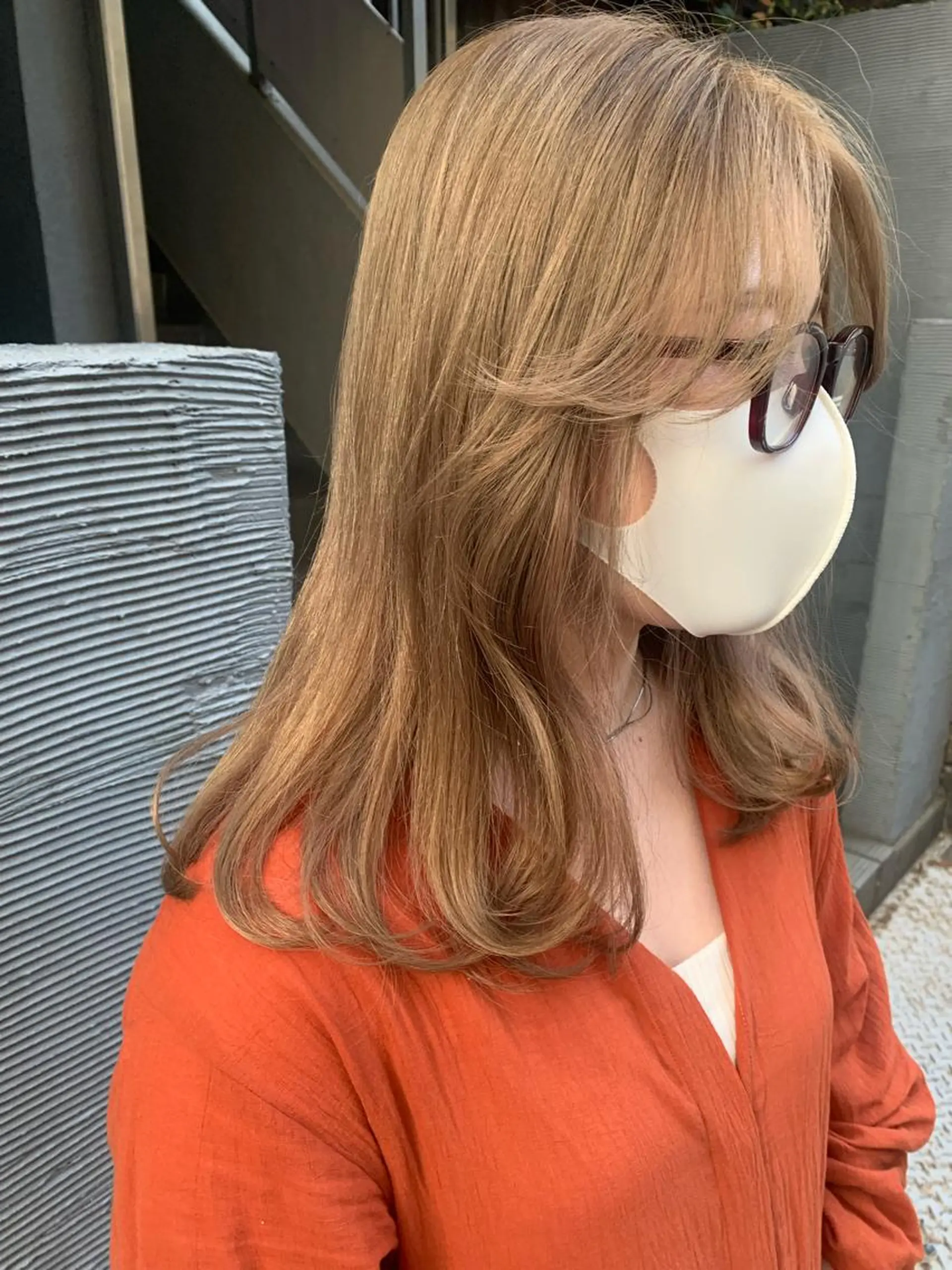 ショート 柔らかいカラー🎀 rinaのヘアスタイル