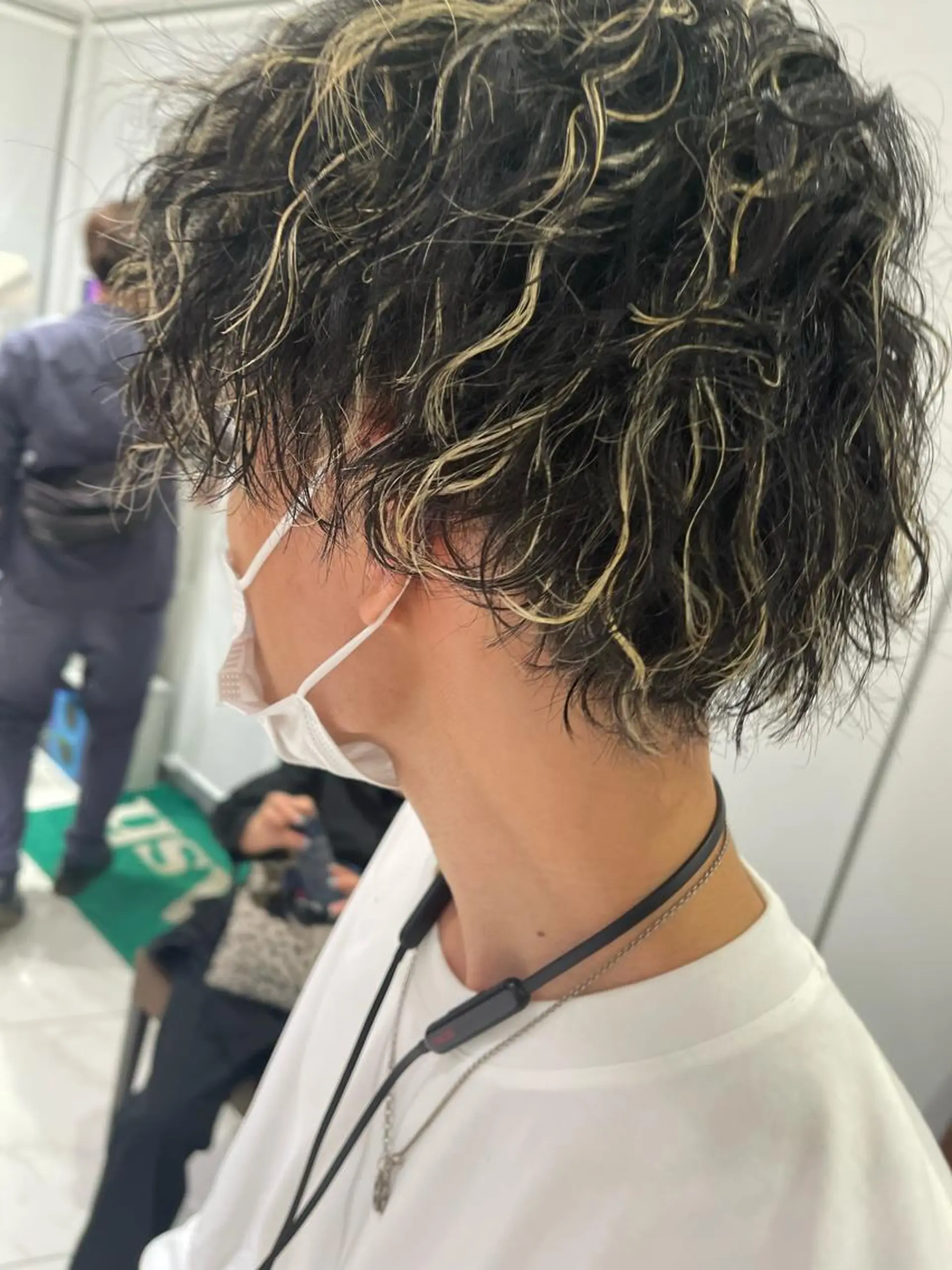 ショート パーマ メンズ 成田 一貴のヘアスタイル