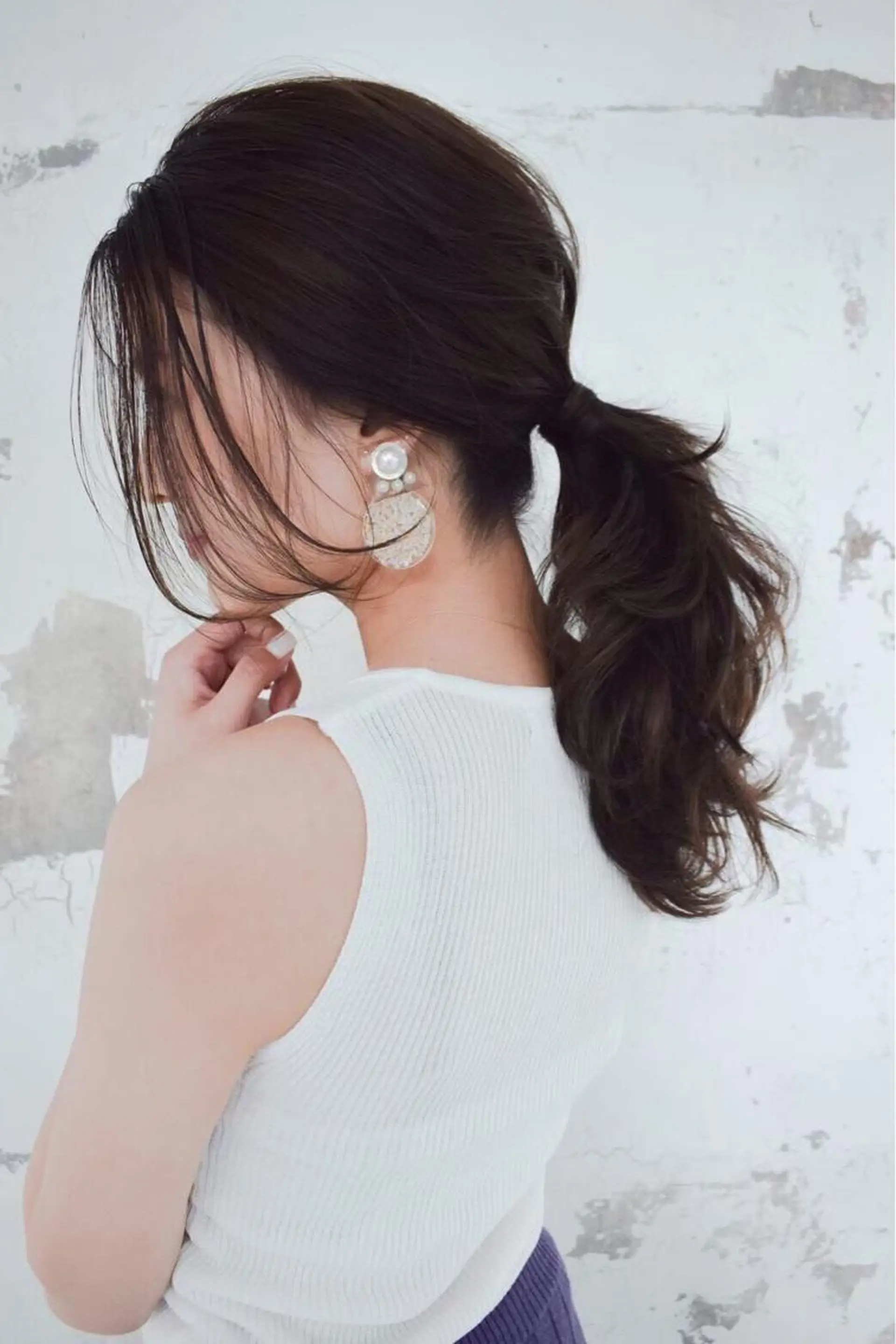 セミロング カラー パーマ ヘアアレンジ メンズ キッズ ネイル マツエク・マツパ カット ヘアカラー EnBlesS西宮 マンツーマン神道有基のヘアスタイル