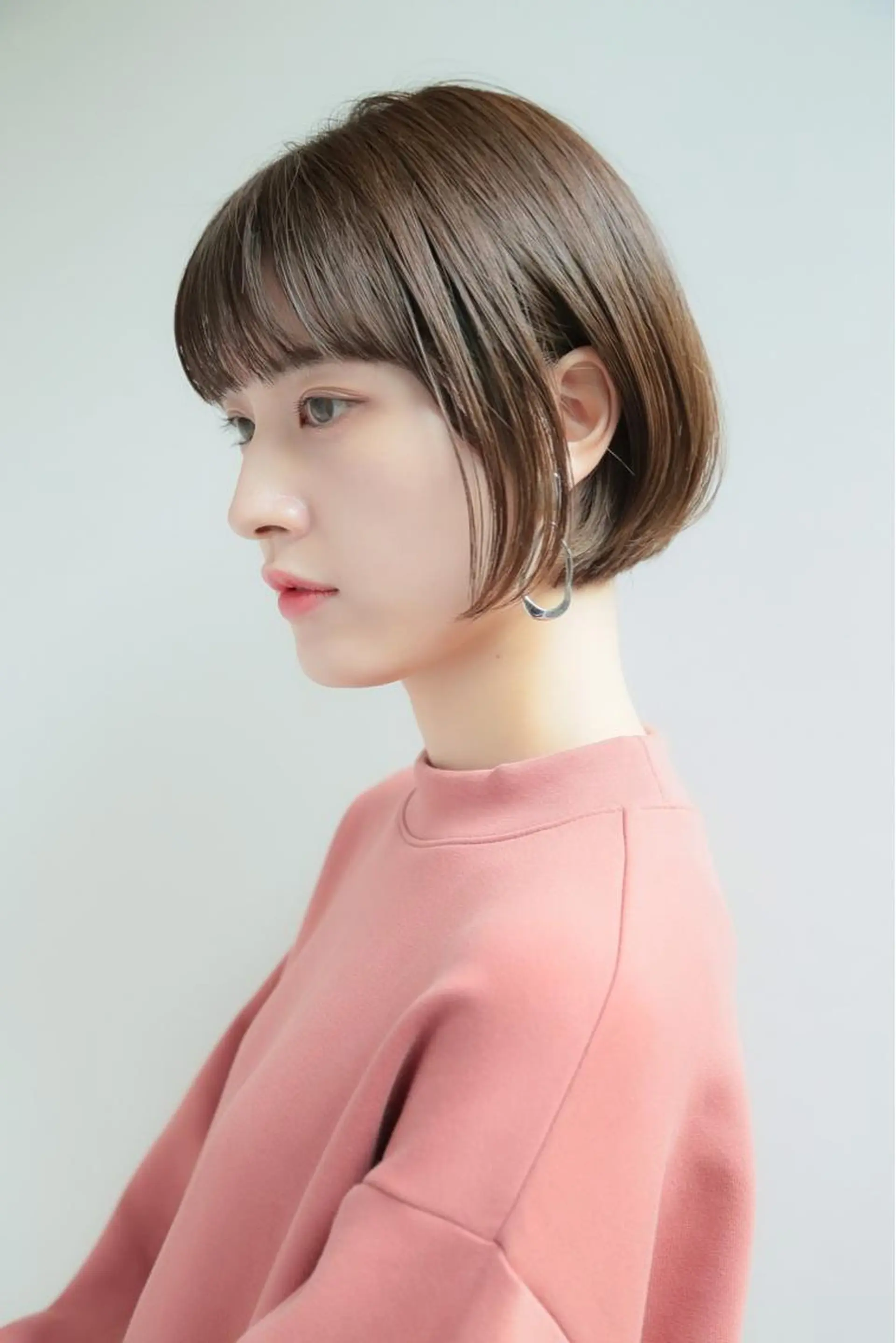 ショート カット ヘアカラー トリートメント 🇰🇷韓国レイヤー 錦糸町【北山謙三】のヘアスタイル