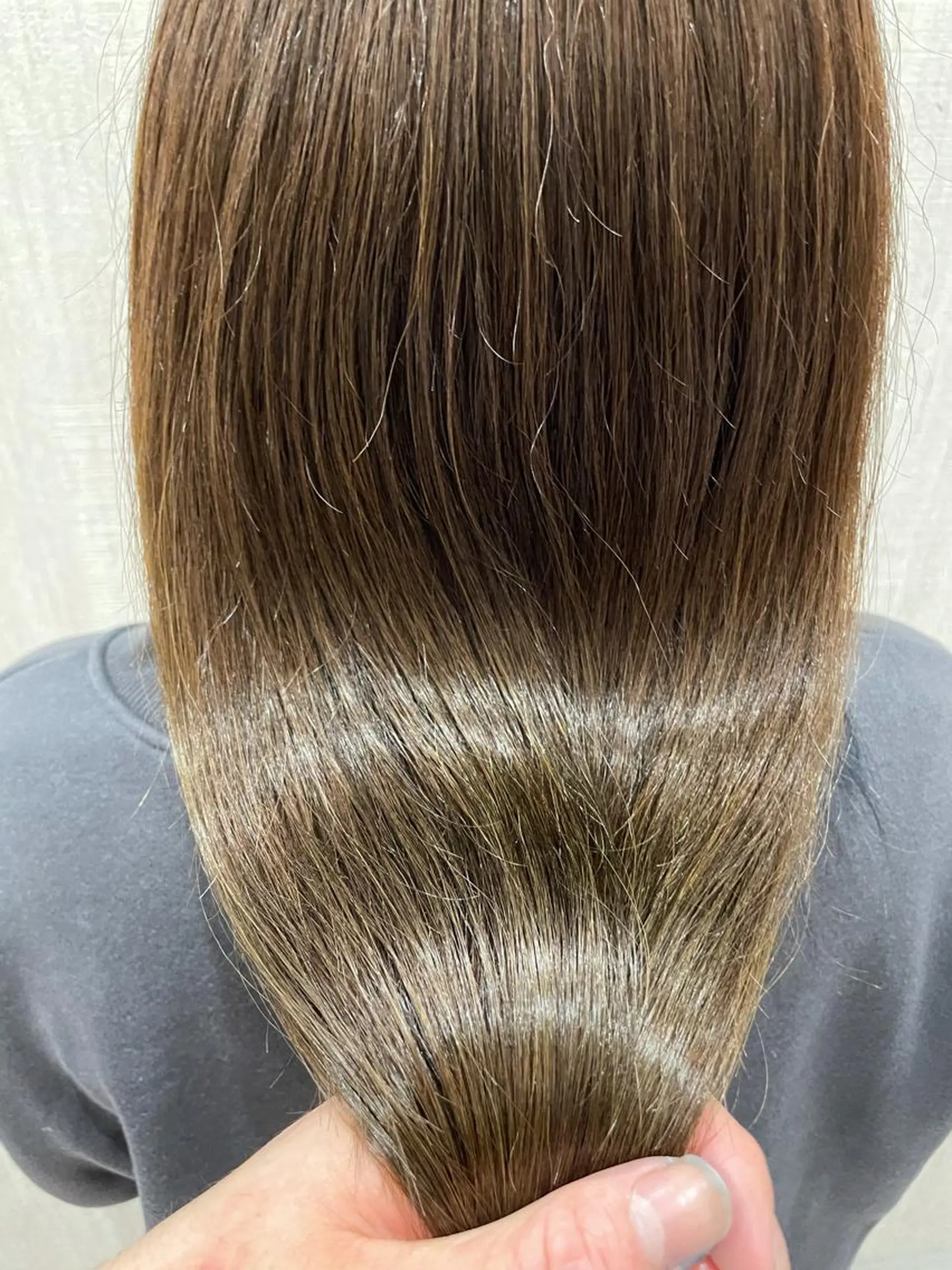 セミロング カット トリートメント 店長✨レイヤー✖️ 髪質改善✖️韓国ヘアのヘアスタイル