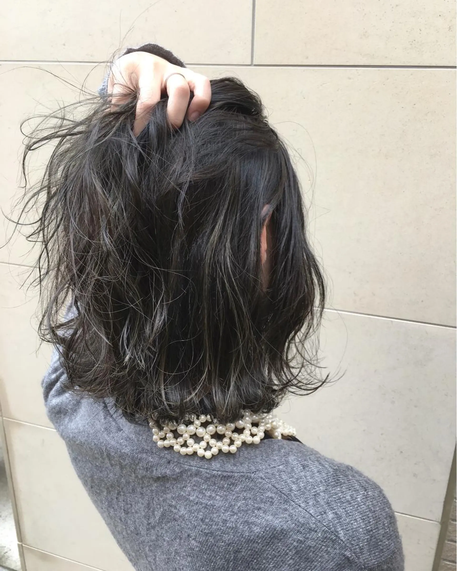 ミディアム カラー ショート、ボブ シマダマサトのヘアスタイル