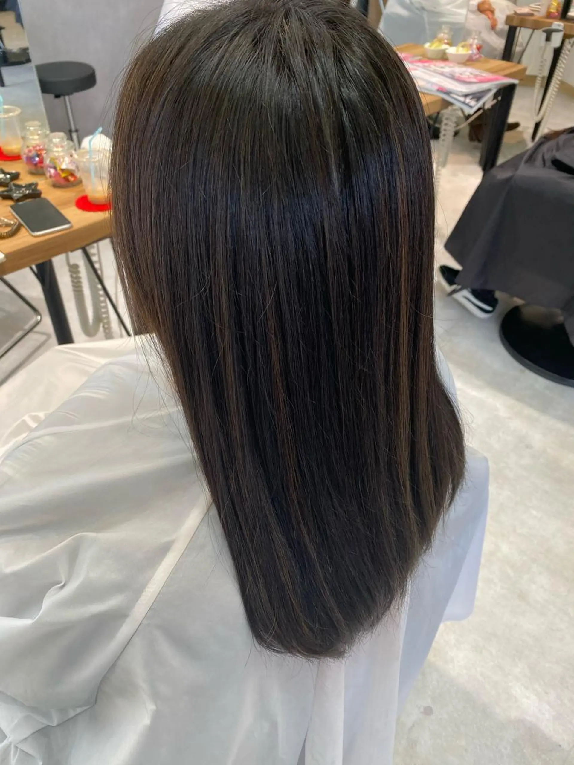 ミディアム カラー 【髪質改善 艶髪】 布川 莉穂のヘアスタイル