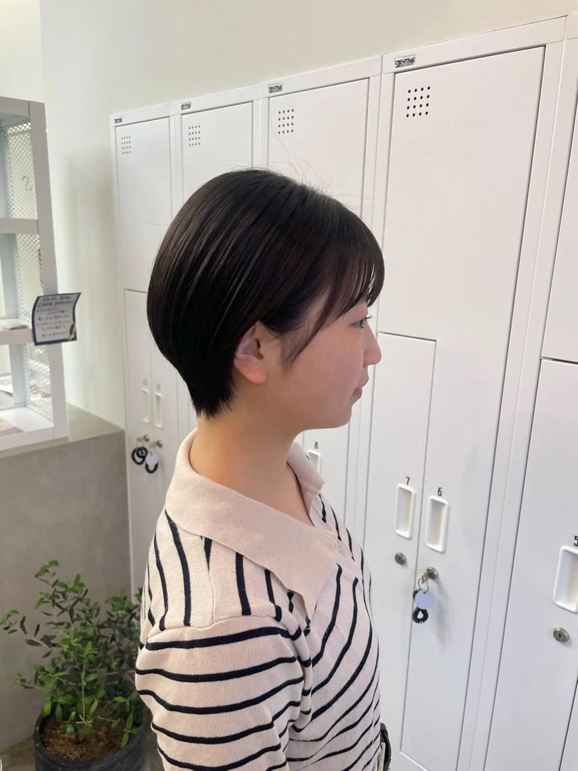 ショート 立野 莉央のヘアスタイル