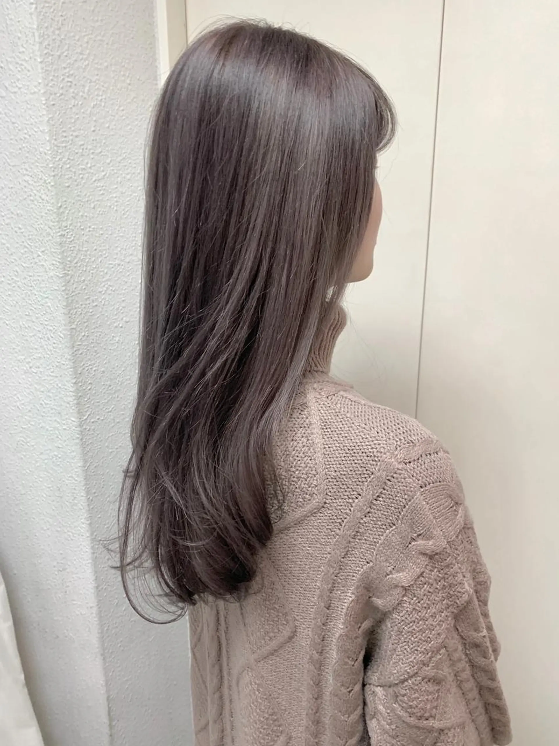 ロング カラー パーマ ヘアアレンジ アディクシーカラー グレージュ ミルクティーグレージュ ヘアカラー トリートメント 縮毛矯正/美髪 髪質改善/石田幸輔のヘアスタイル