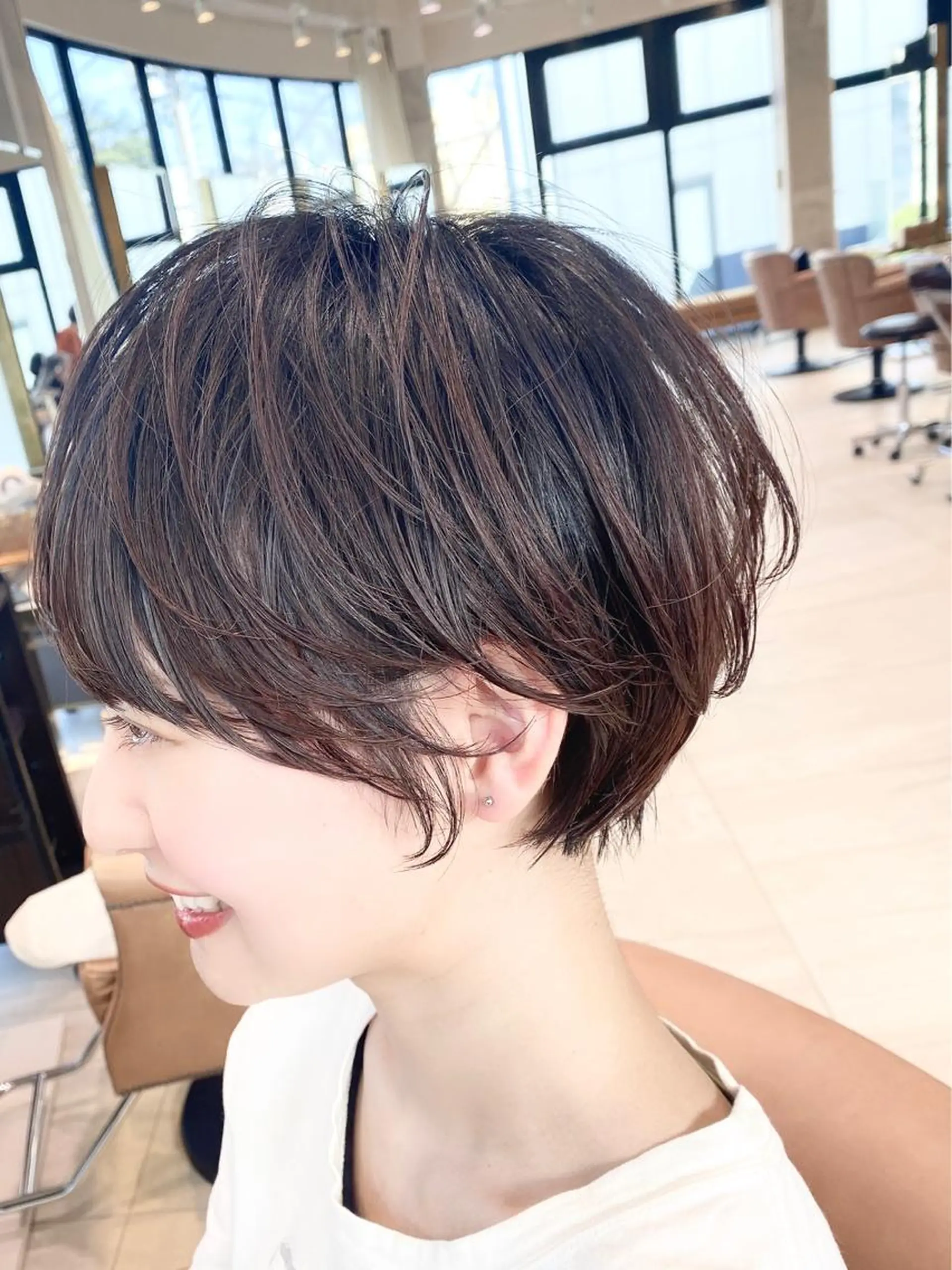 ショート くびれヘア ショートヘア 🏳️‍🌈柴山 巴耶斗🏳️‍🌈のヘアスタイル