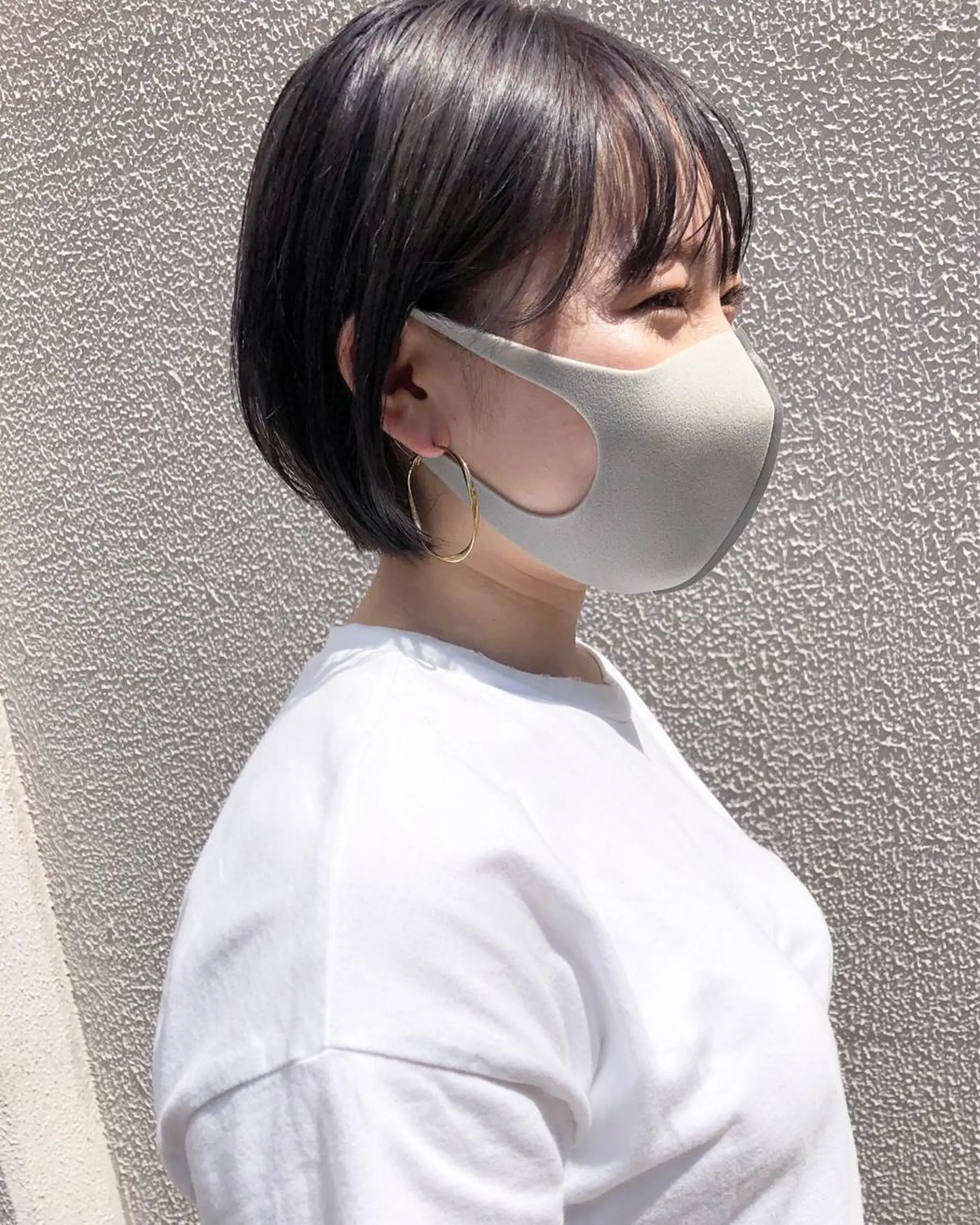 カラー アッシュ ラベンダーカラー ラベンダーアッシュ レイヤー/ボブ/ 顔周り/yukinaのヘアスタイル