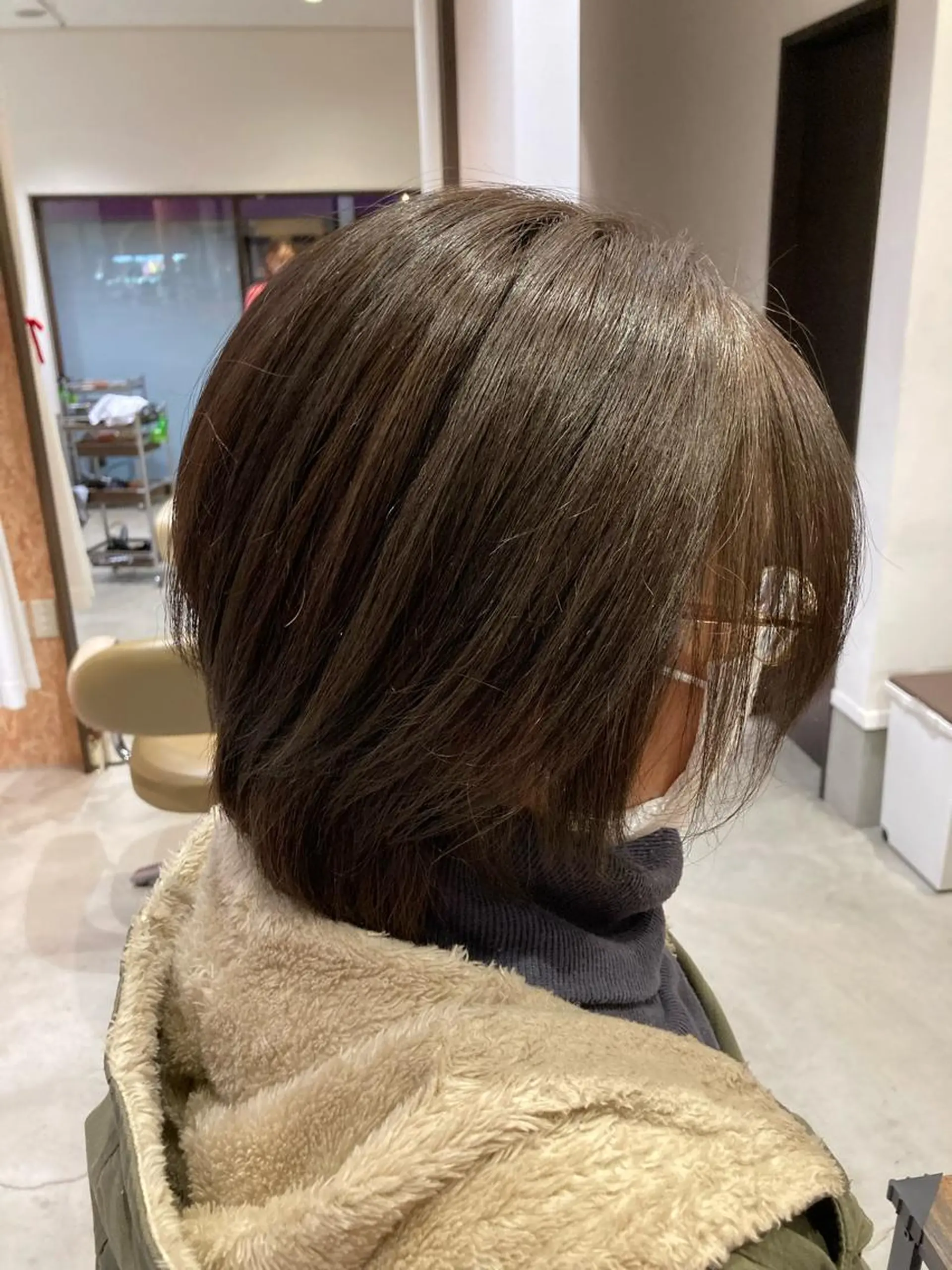 カラー ヘアカラー 折本 沙織のヘアスタイル