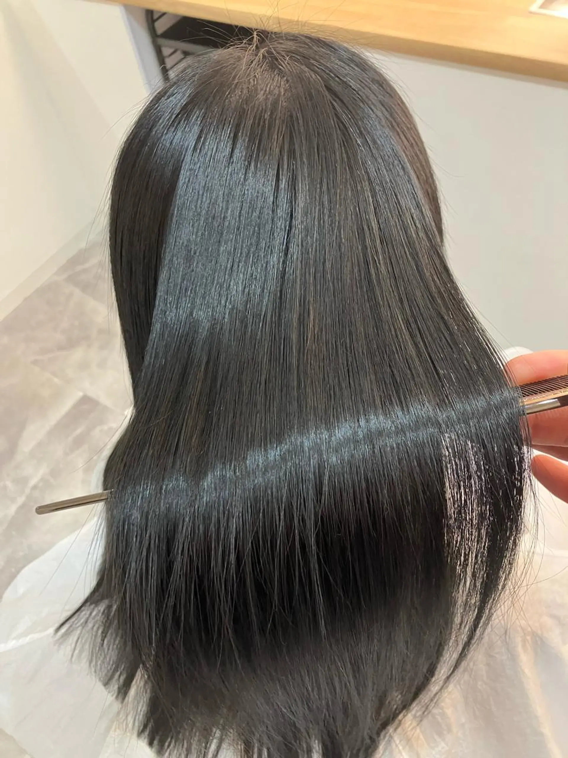 ロング カラー ヘアアレンジ キッズ カット 縮毛矯正 トリートメント 横浜関内髪質改善 re:Magoのヘアスタイル