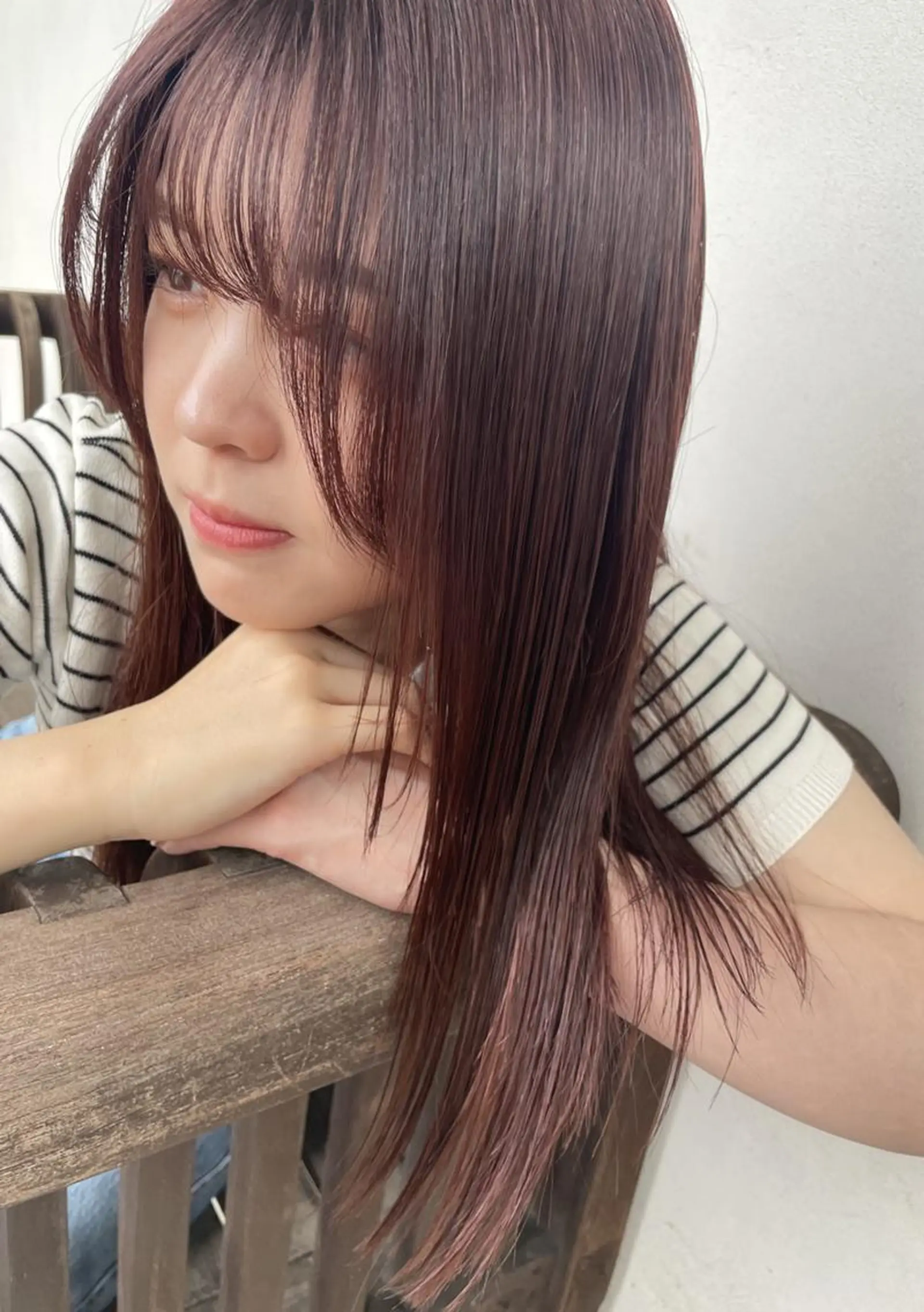 ロング 黒岩 真那花のヘアスタイル