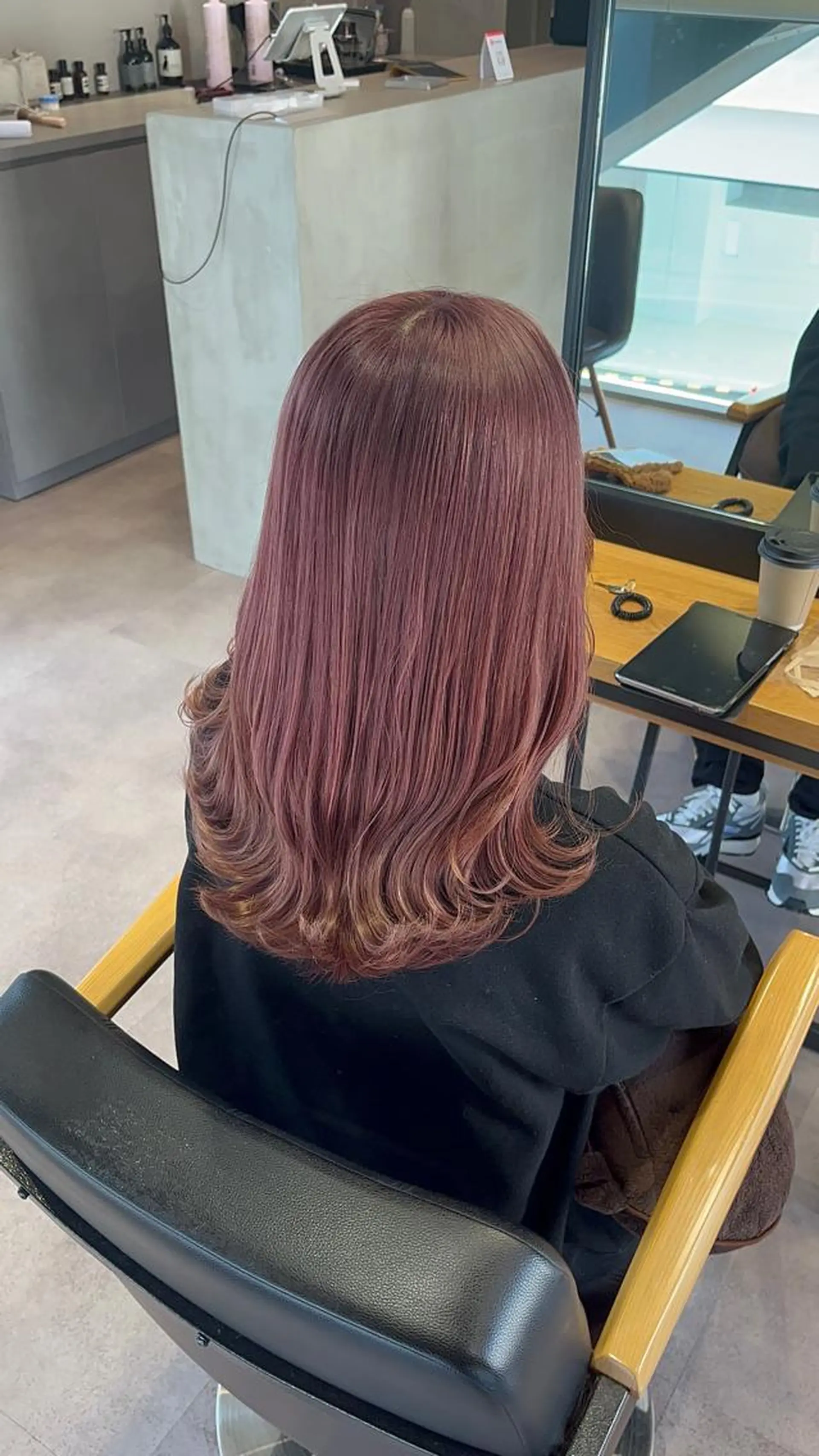 セミロング ヘアカラー ヘッドスパ 佐藤優太朗 似合わせ/髪質改善のヘアスタイル