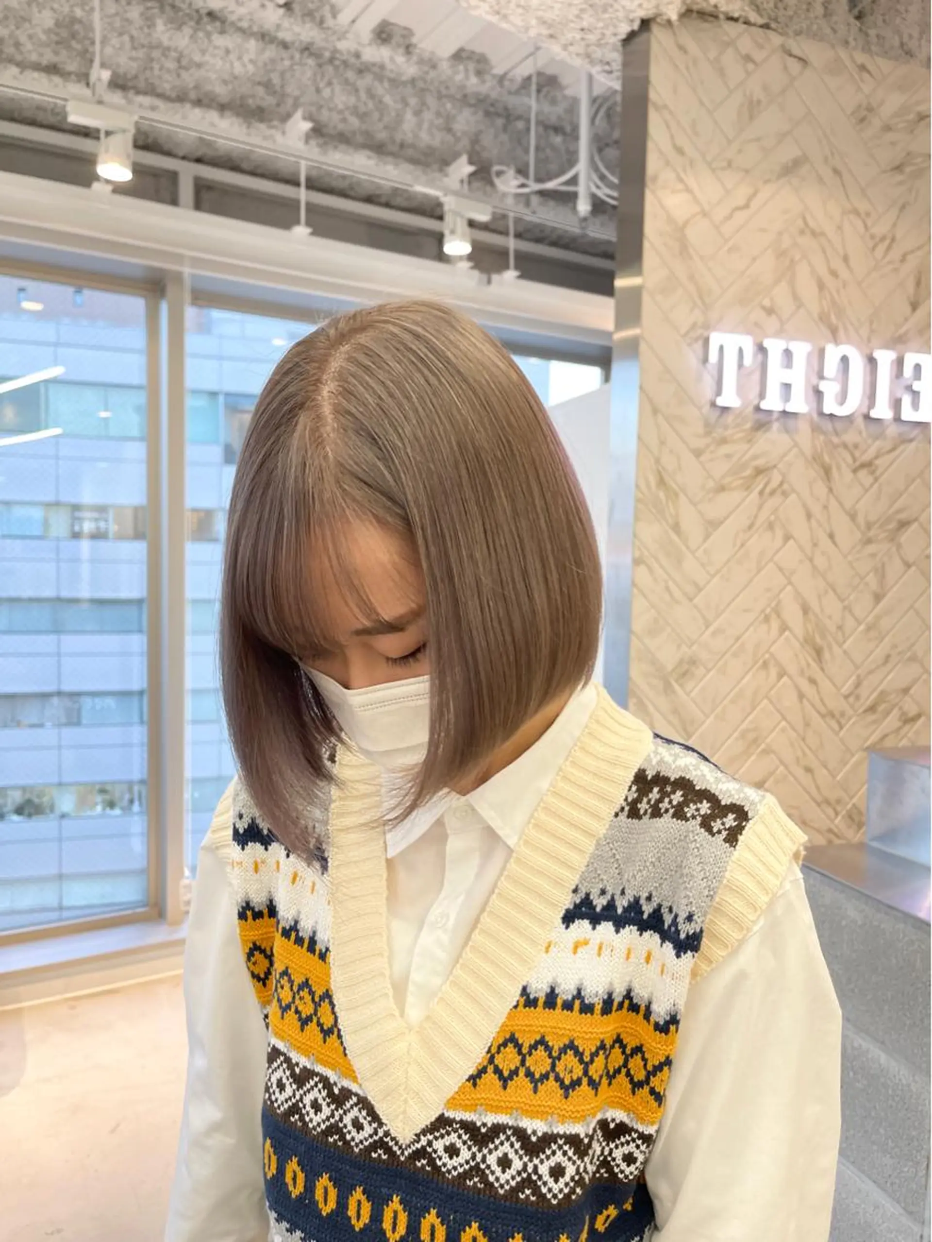 ショート カラー カット ヘアカラー トリートメント himeka🪽 アレンジ/ブリーチのヘアスタイル