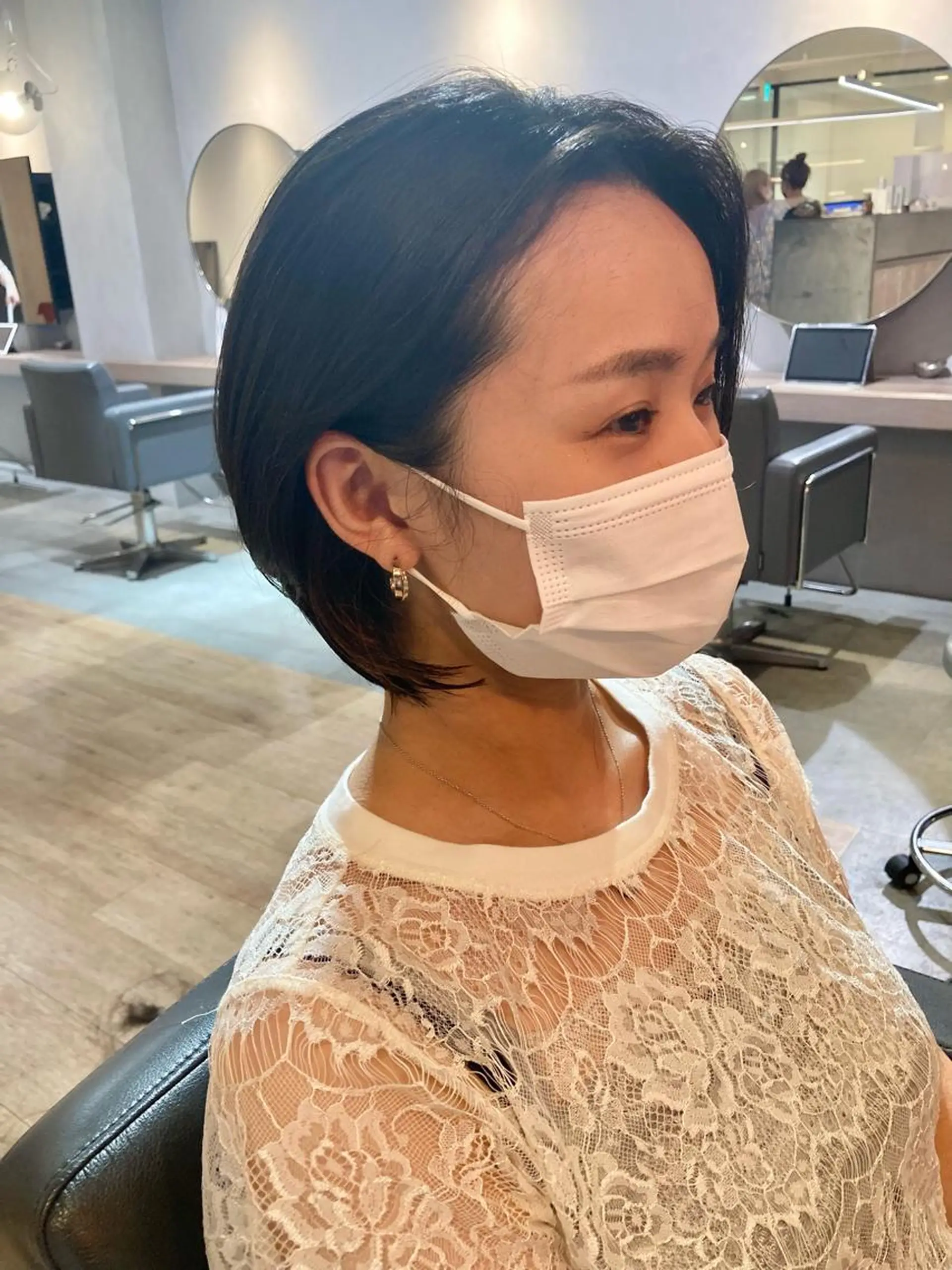 ショート ショートヘア SCENEbyRAD helmのヘアスタイル