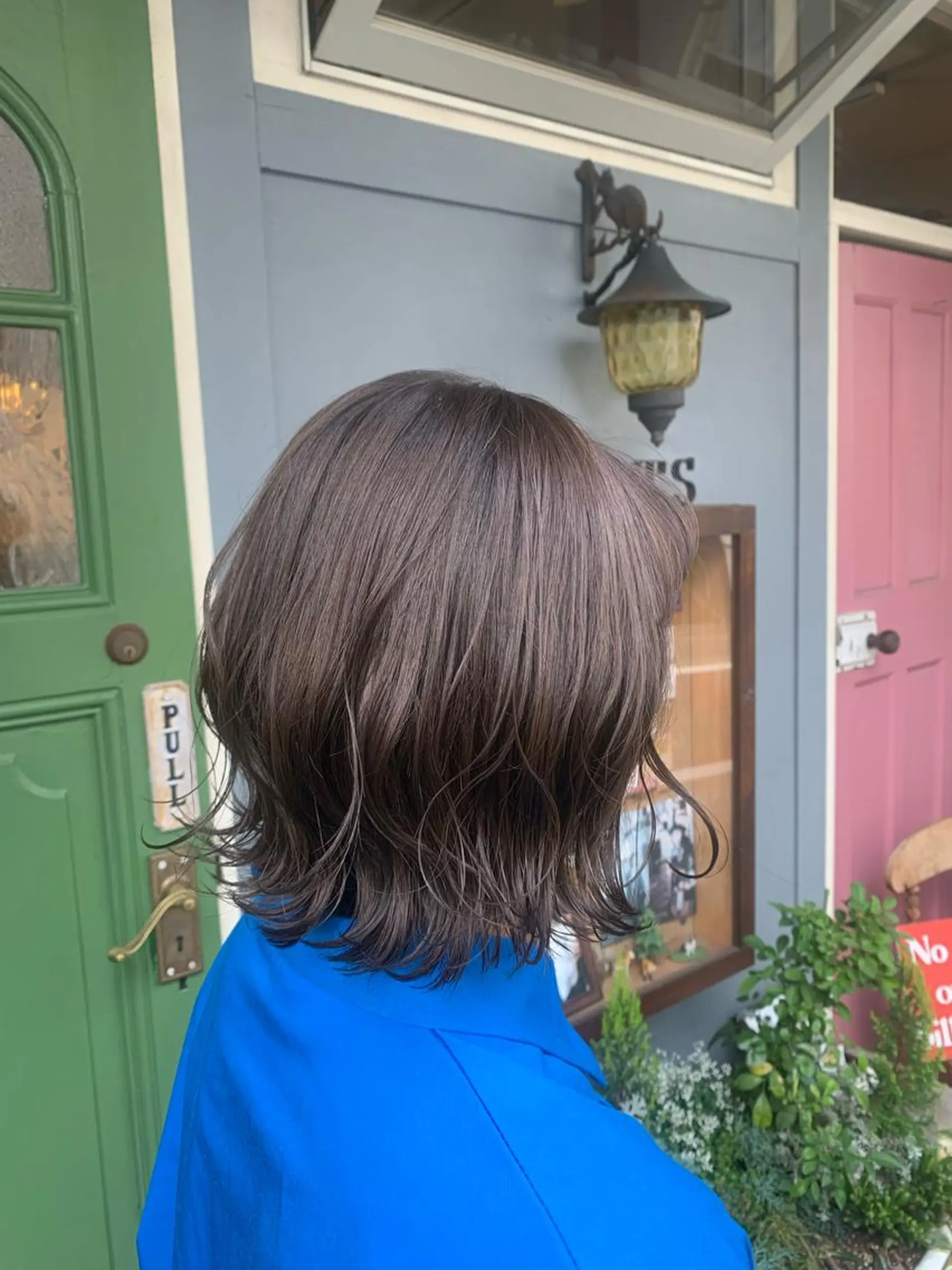 ショート カラー 透明感カラー カット ヘアカラー トリートメント ヘッドスパ 清水千優/パーマ/透 明感カラー/メンズのヘアスタイル