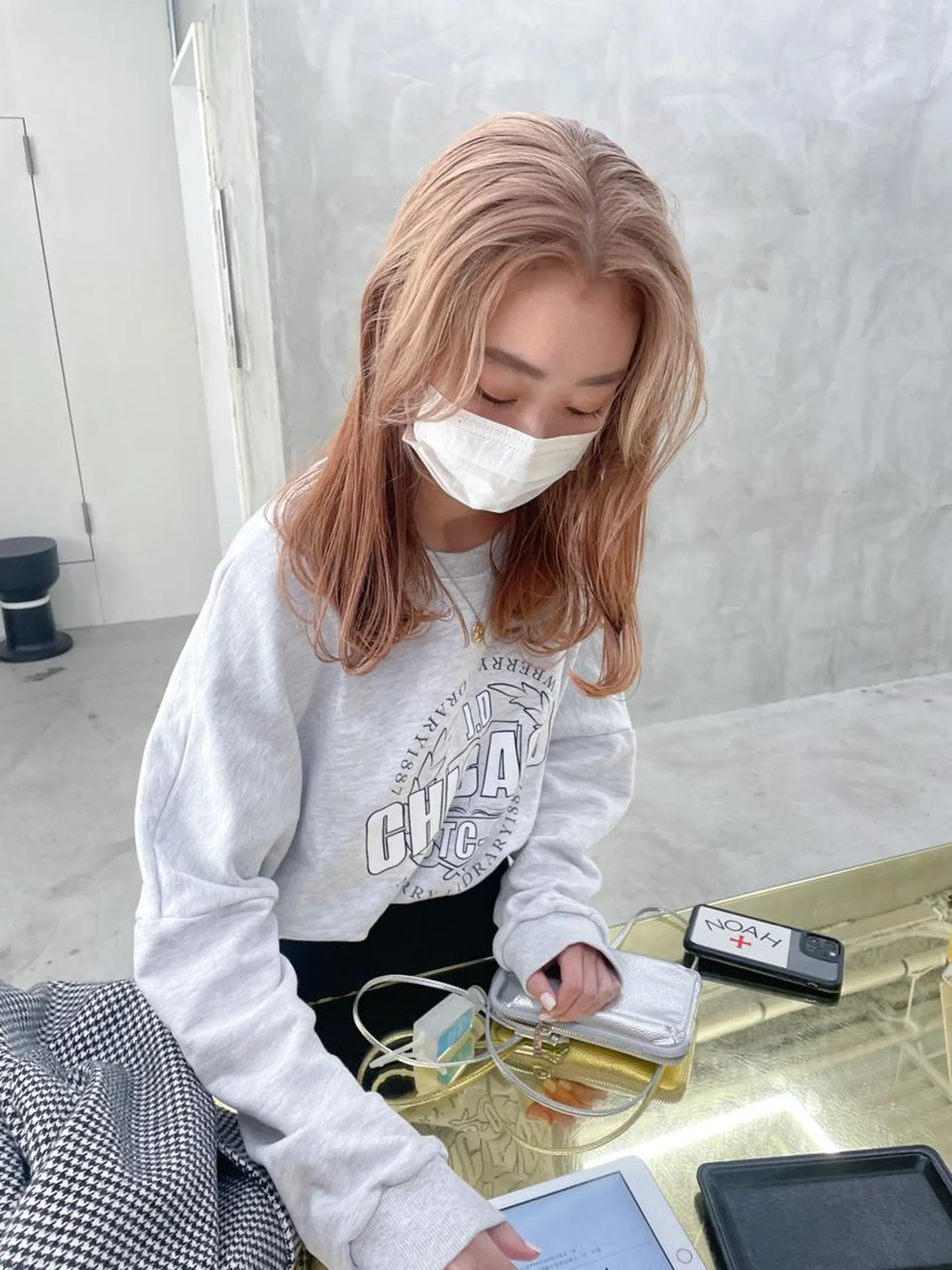 ロング カラー カット ヘアカラー トリートメント 似合わせ｜レイヤー 🪩yurikaのヘアスタイル