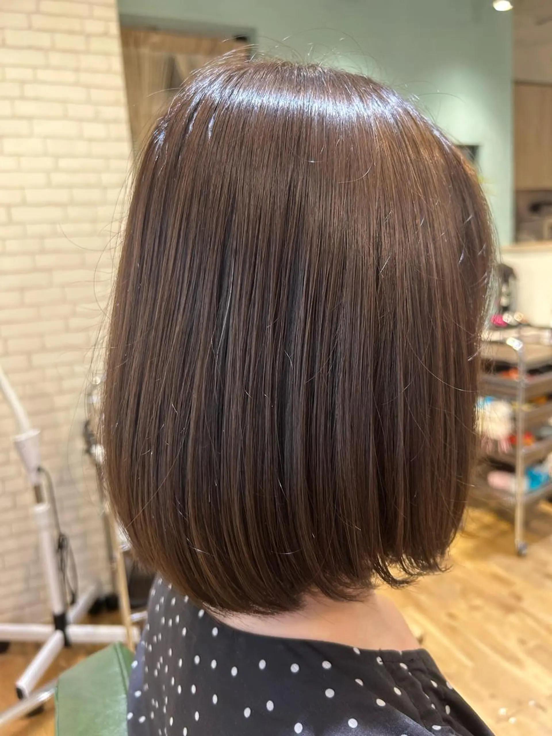 ショート カラー 髪質改善 トリートメント 艶カラー /Chitose🎀のヘアスタイル