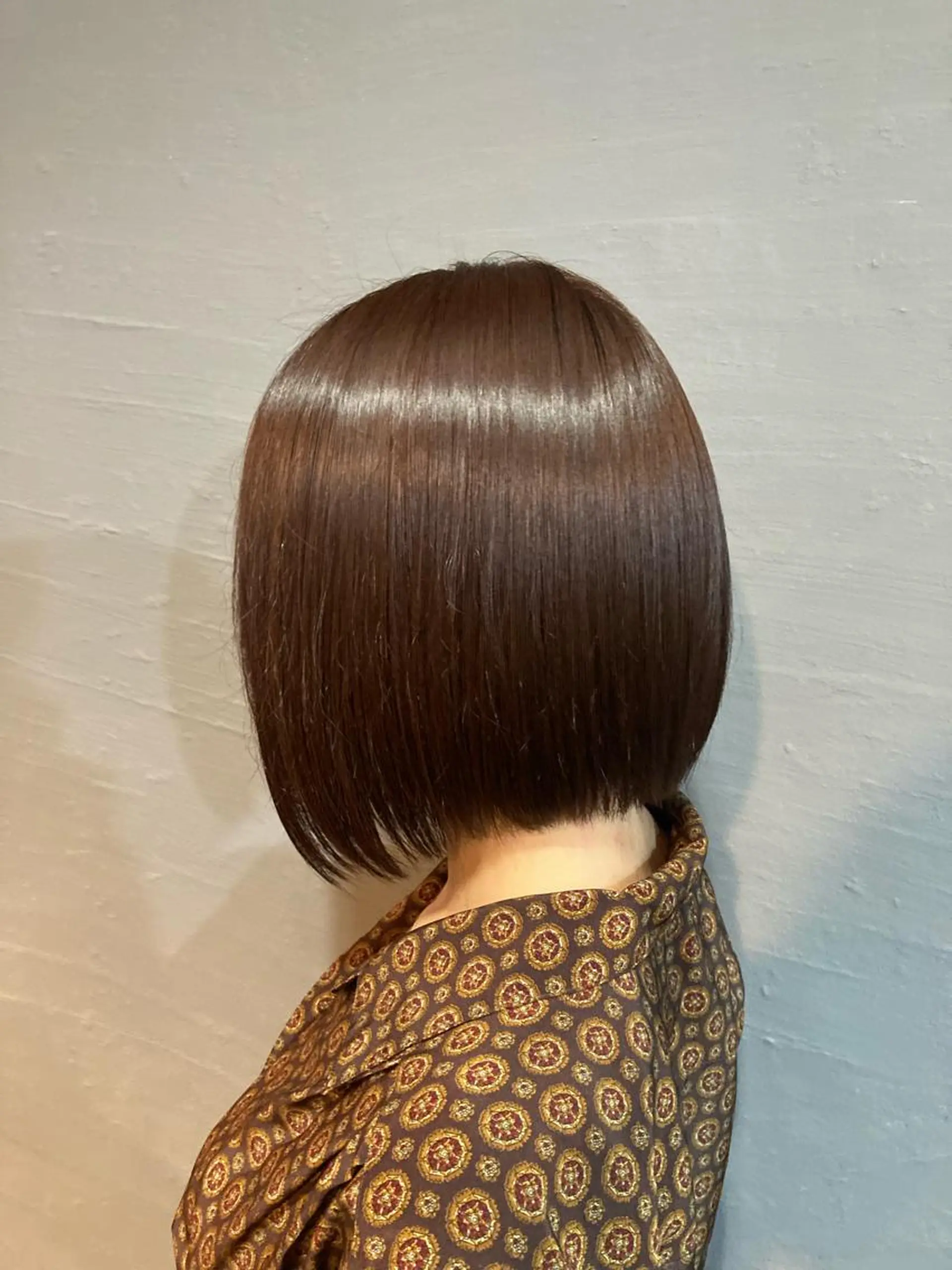 ショート ボブ タッセルカット カット 縮毛矯正 トリートメント FUGO harajuku所属・FUGO原宿【代表】 髪質改善/イイヌマのヘアスタイル