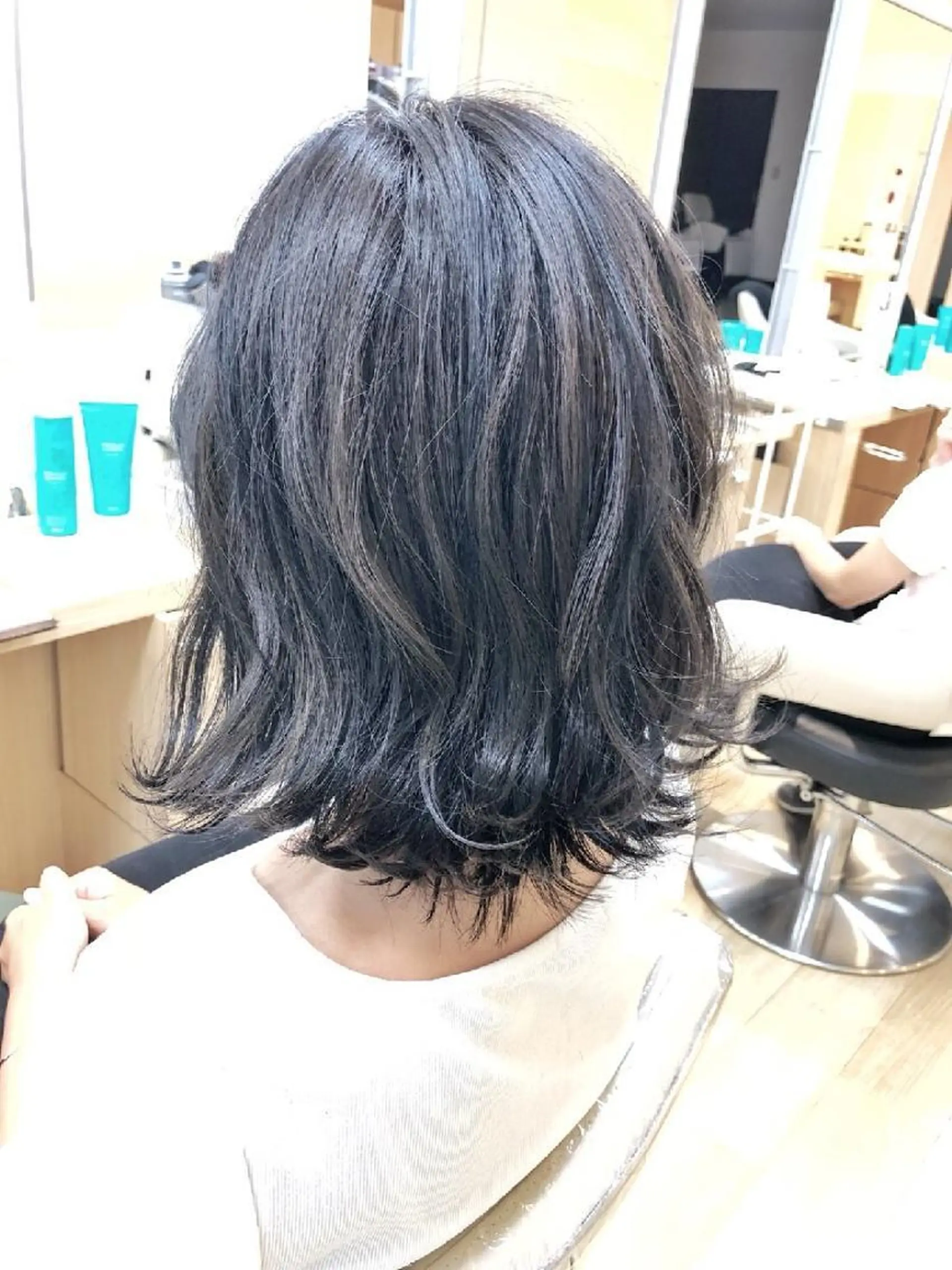 カラー セミロング ヘアカラー Ash 津田沼店のヘアスタイル