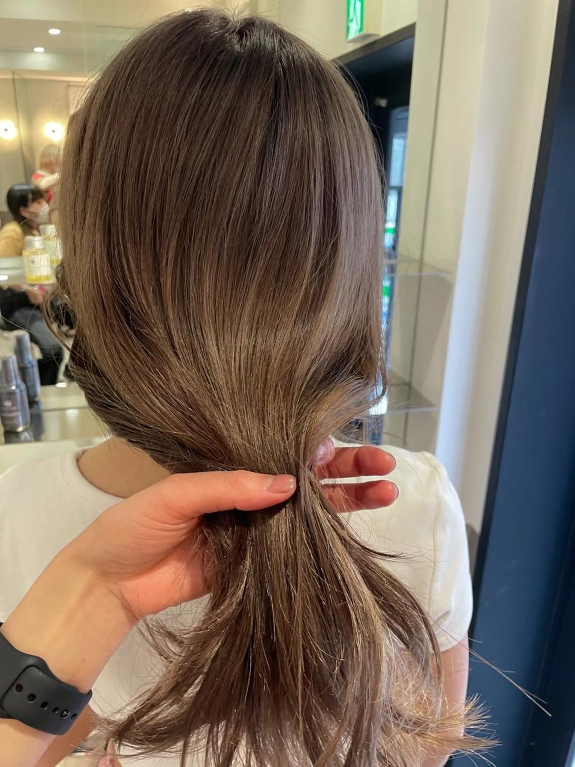 ロング カラー ヘアカラー トリートメント ヘッドスパ ヘアセット 🪞透け感&韓国ヘア 🪞honokaのヘアスタイル