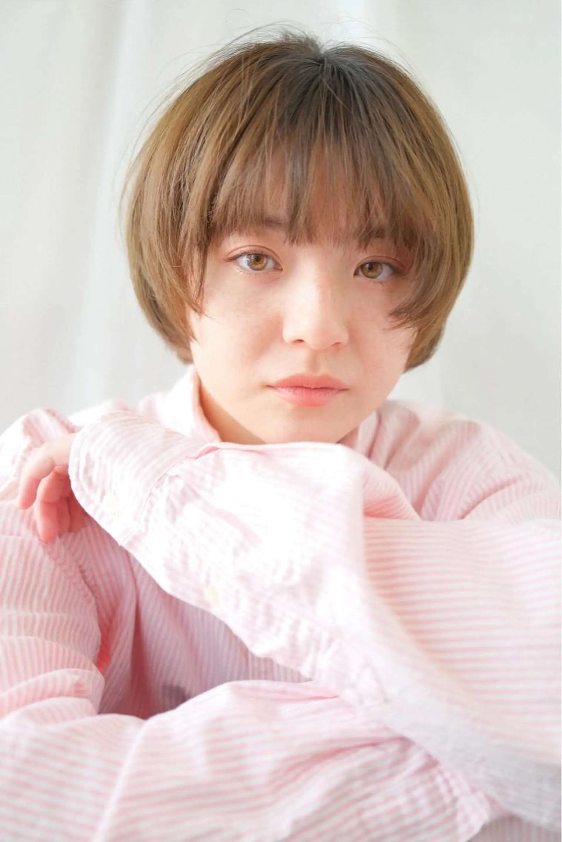 ショート カラー カット ヘアカラー トリートメント ショートボブ髪質改善 縮毛矯正のプロ山道潤のヘアスタイル