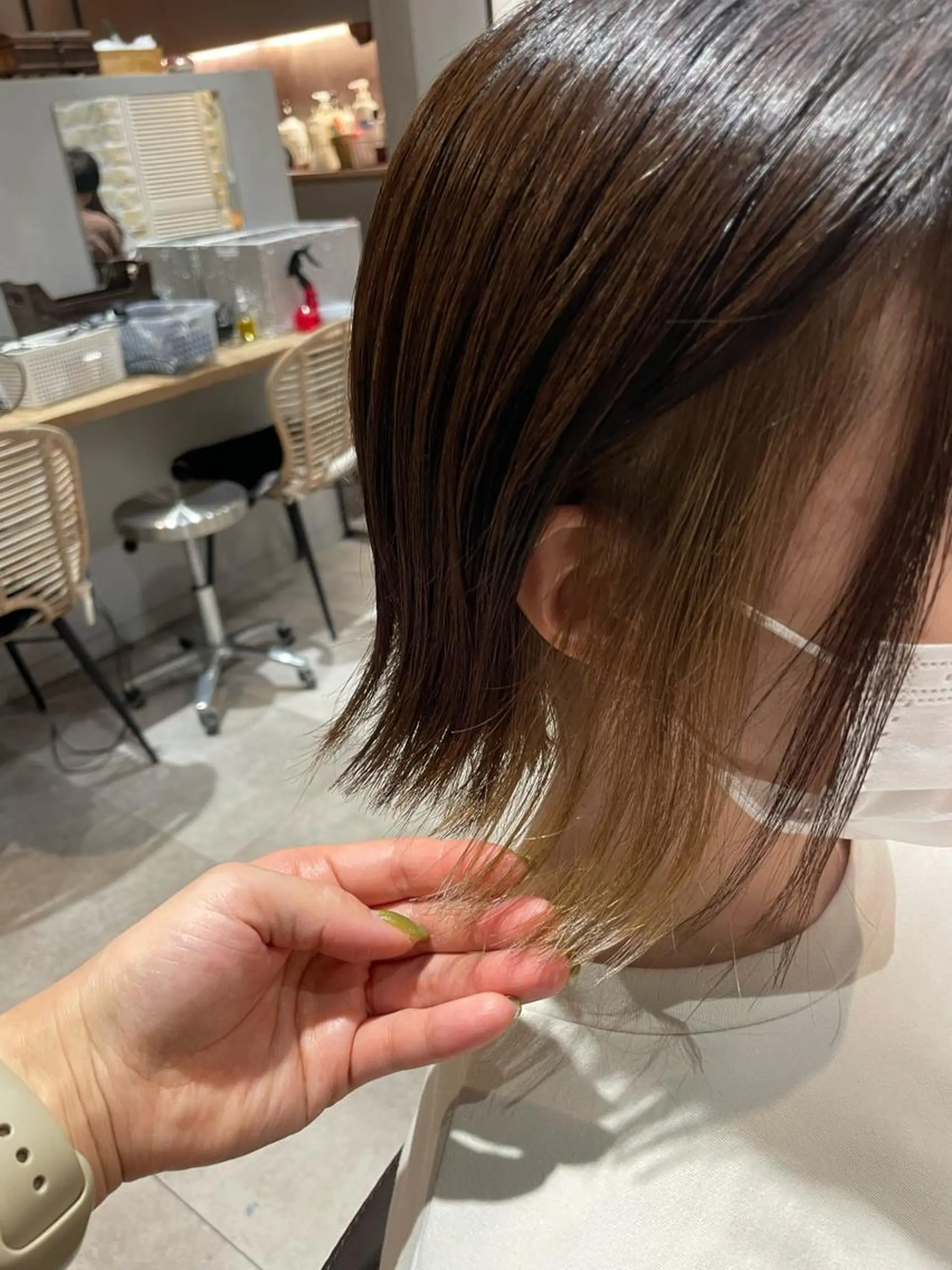 ミディアム カラー ベージュカラー ヘアカラー トリートメント 💐パーソナルカラー /市橋加菜💐のヘアスタイル