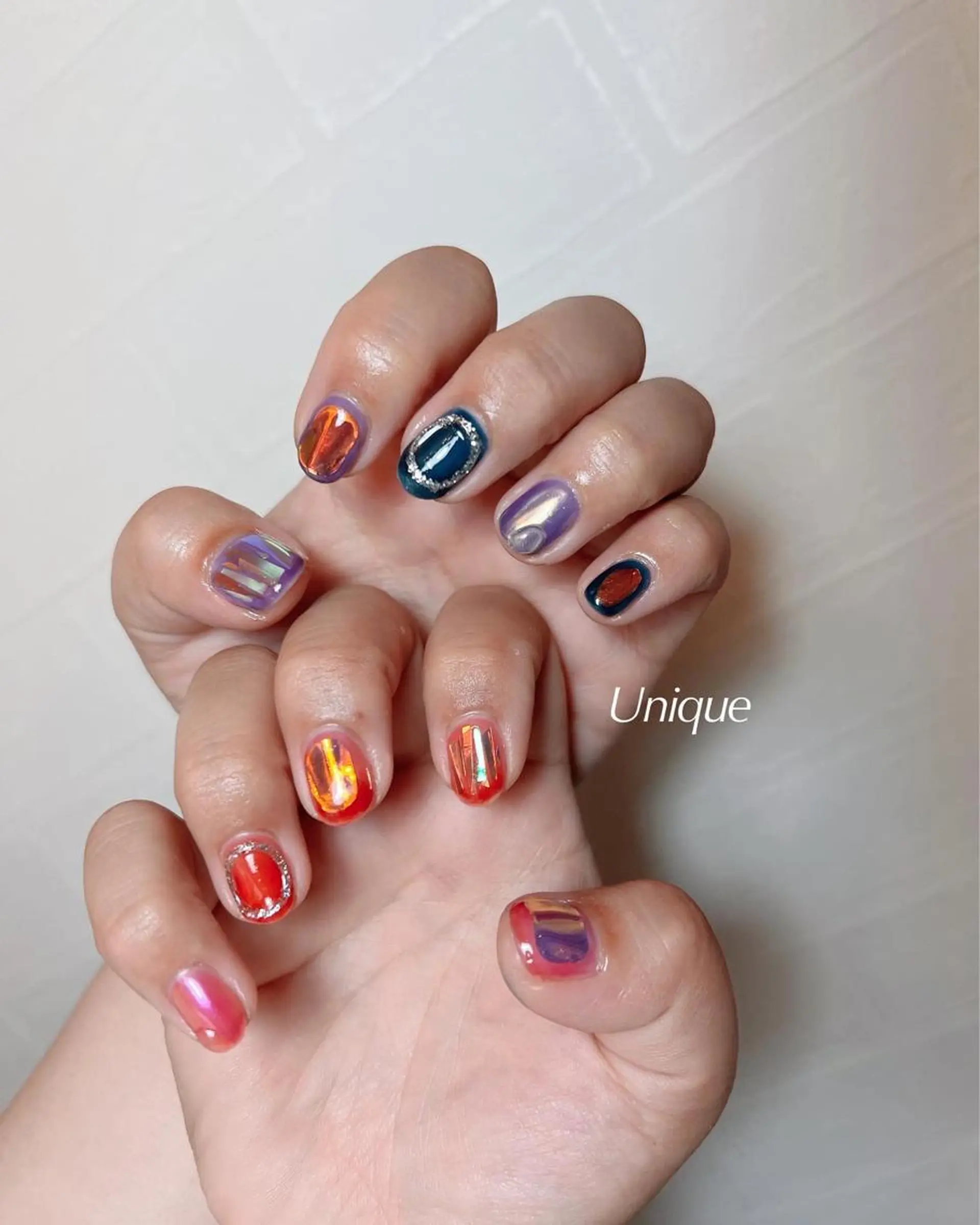 ネイル ハンドネイル Unique 【ユニーク】のネイルデザイン
