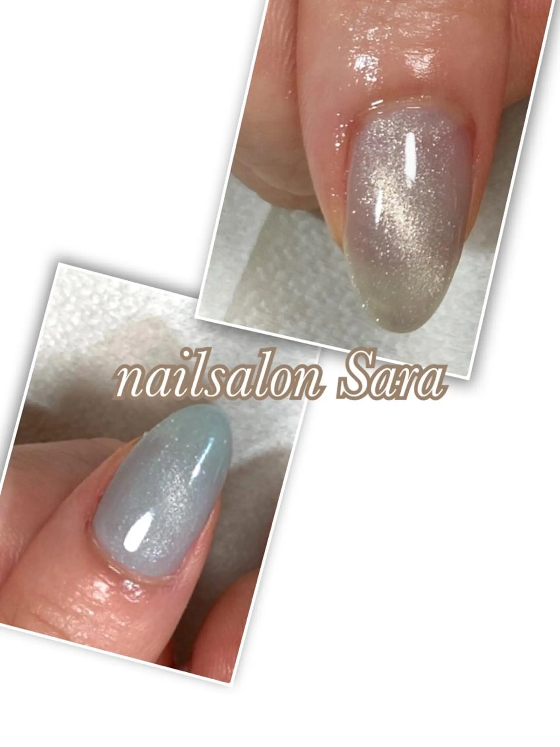 ネイル マグネットネイル ワンカラーネイル nailsalon Saraのネイルデザイン