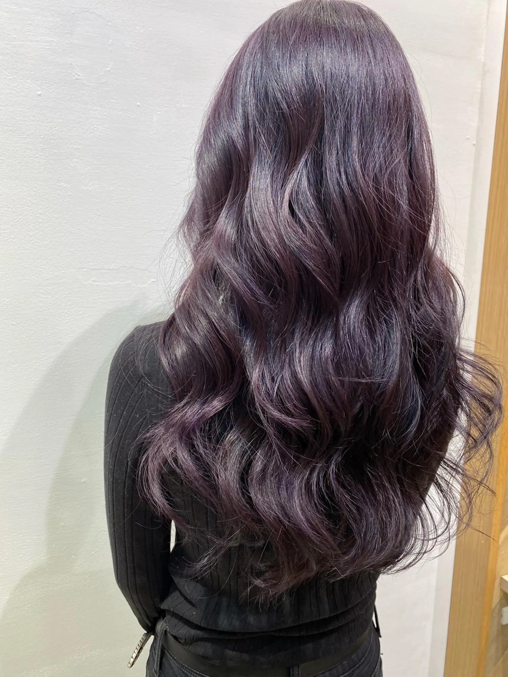 ロング カラー ヘアカラー 飯島 優衣のヘアスタイル