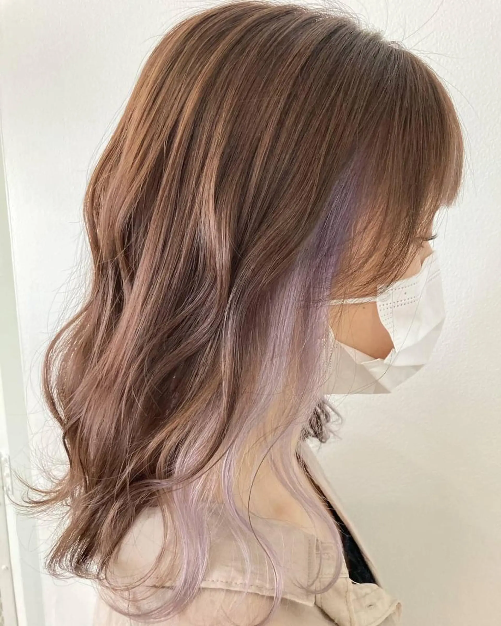 ミディアム カット ヘアカラー トリートメント ❄️透明感カラー❄️ メンズ✂️TOWAのヘアスタイル