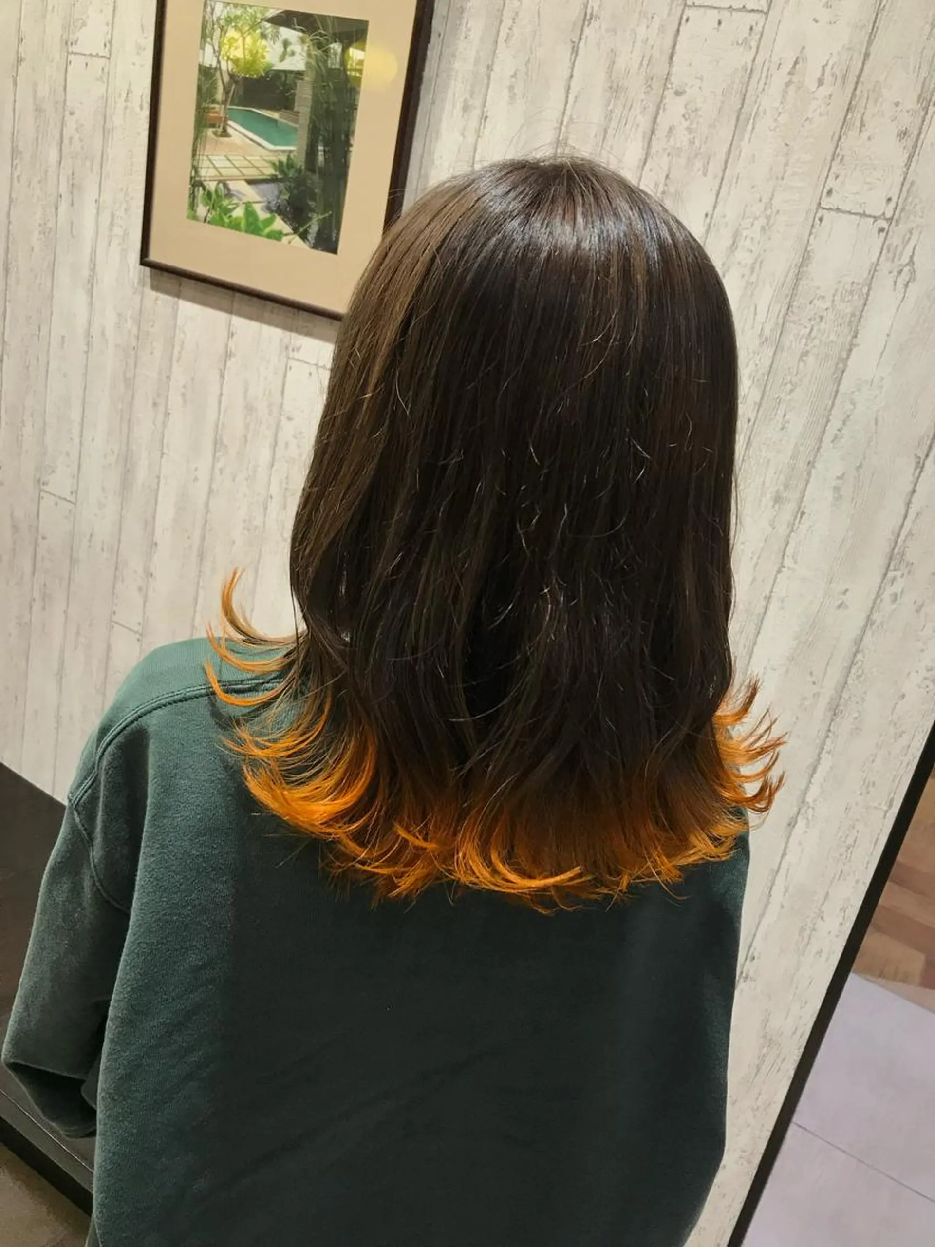 ミディアム カラー 🦋店長🦋 ほんさわ みずきのヘアスタイル