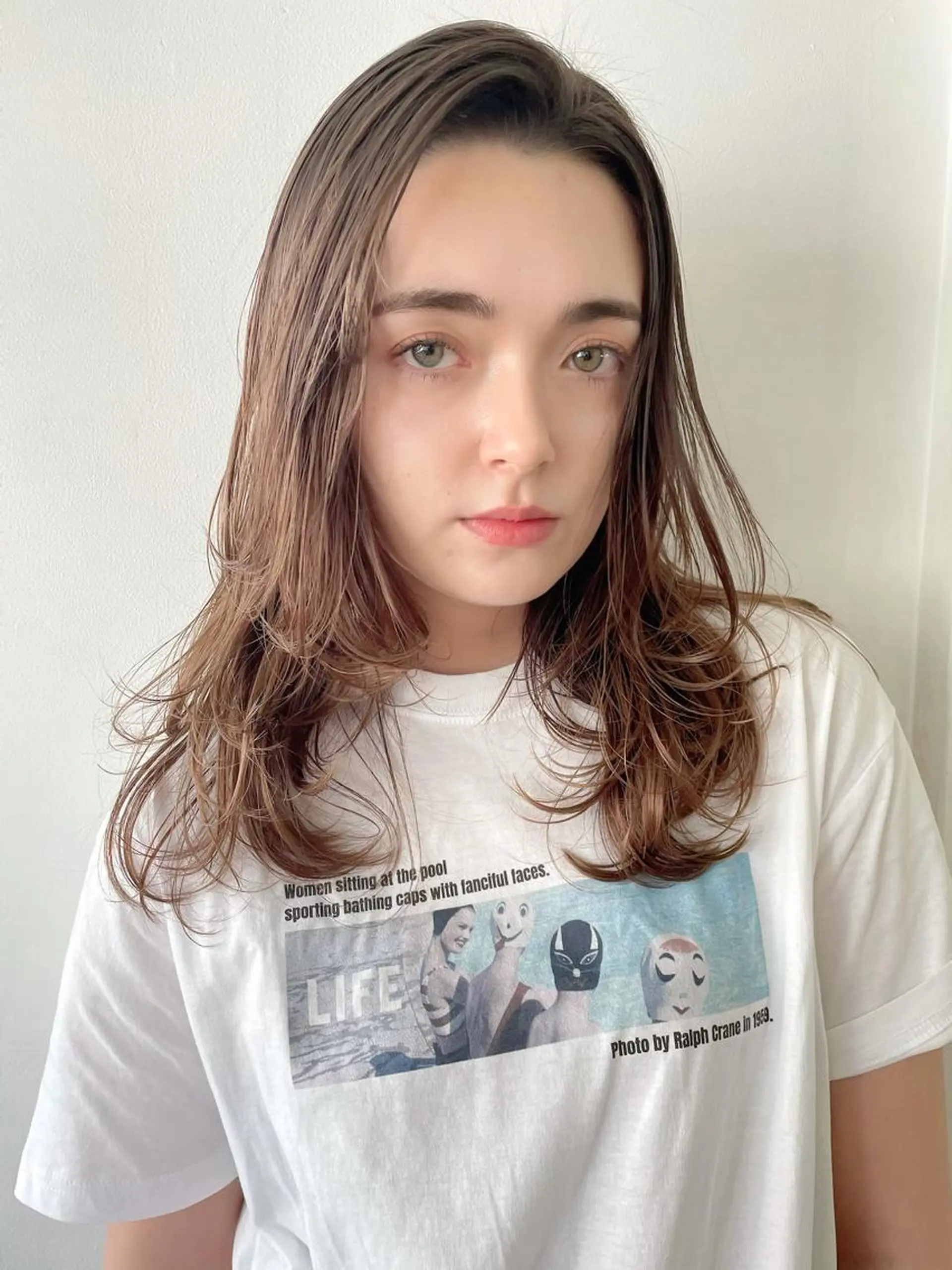 セミロング カラー カット ヘアカラー トリートメント 似合わせ｜レイヤー 🪩yurikaのヘアスタイル