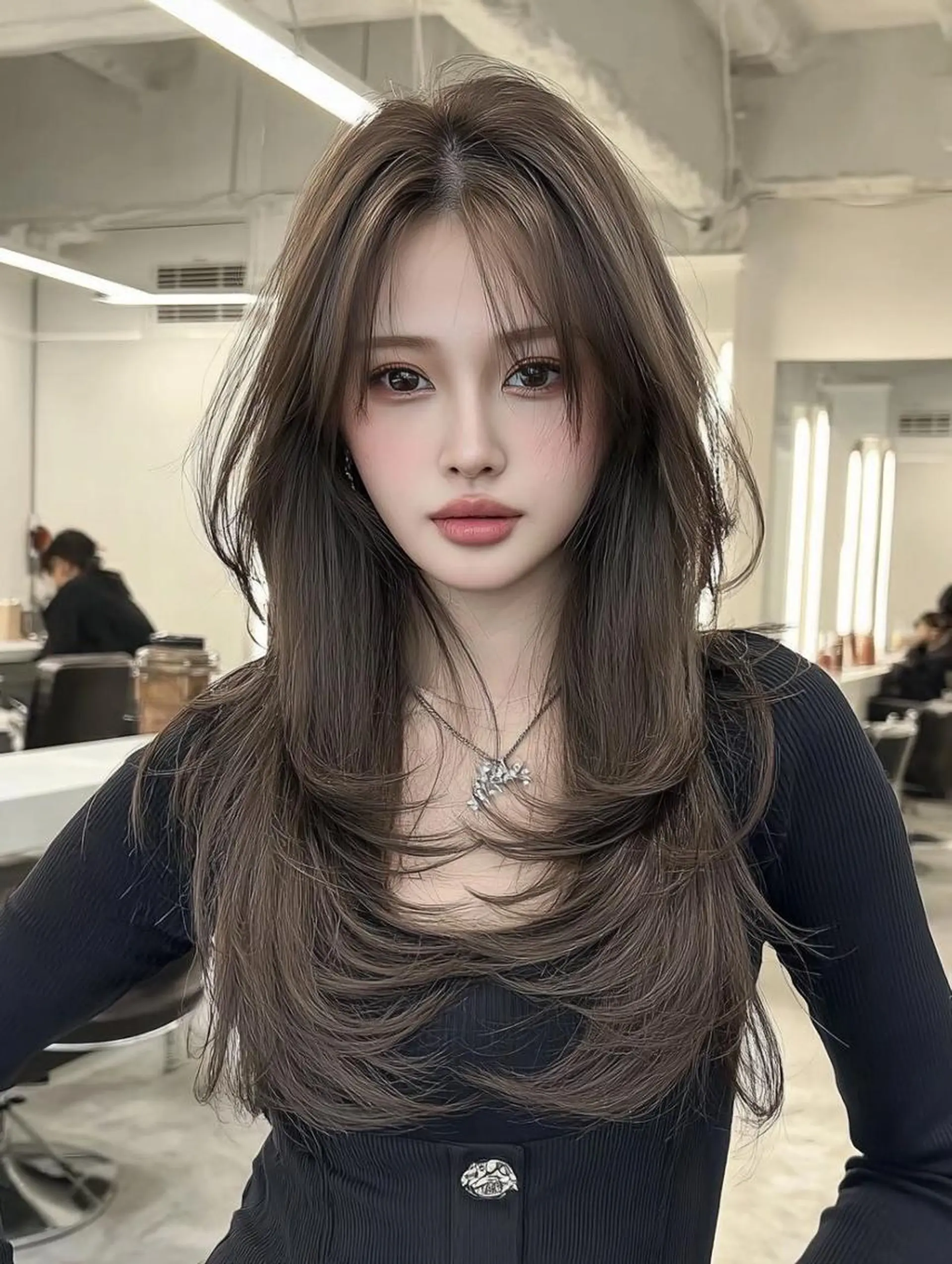 ロング 周防 頼翔のヘアスタイル