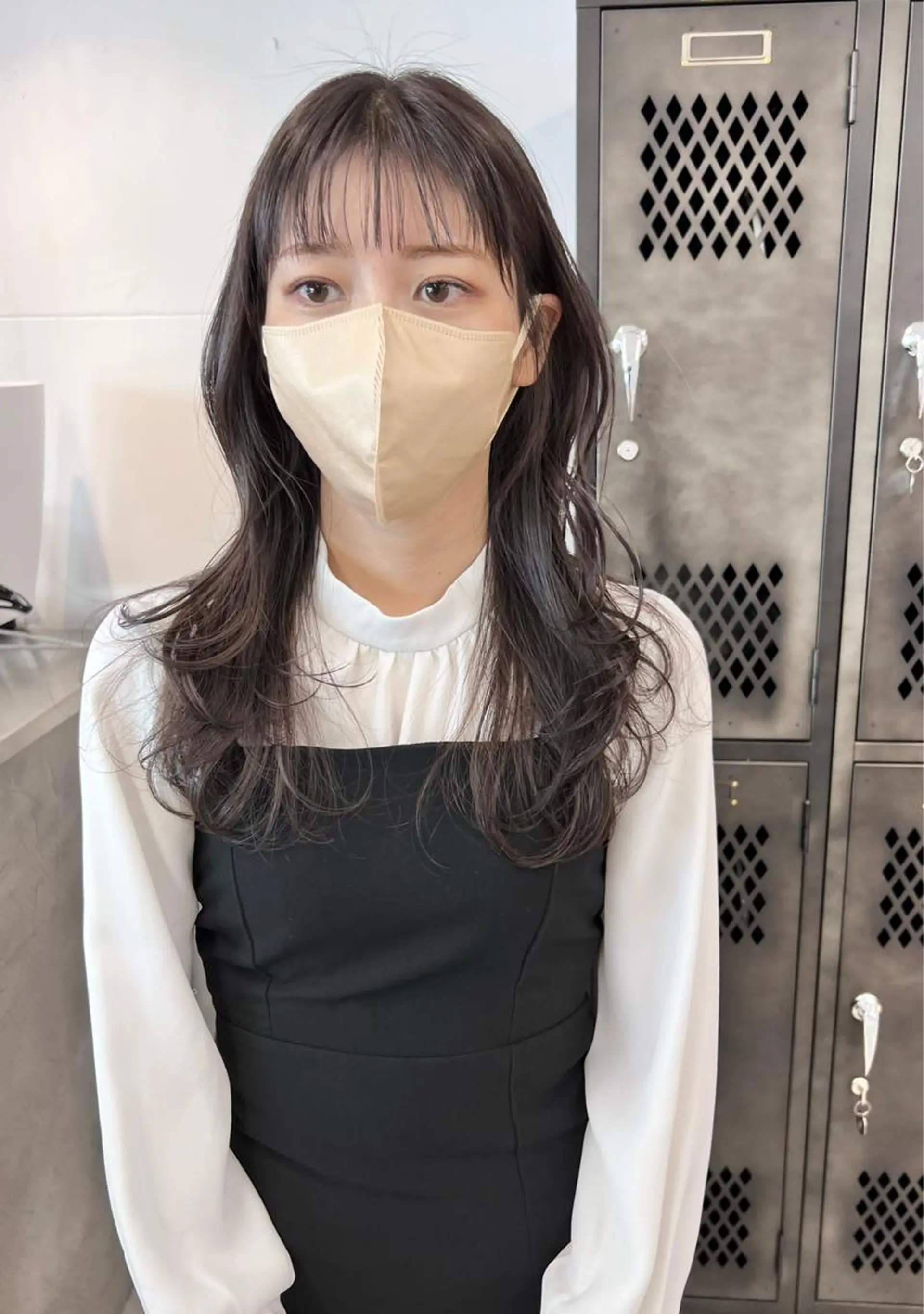 セミロング カラー カット ヘアカラー トリートメント 樫原裕二/レイヤー カット/透明感カラーのヘアスタイル