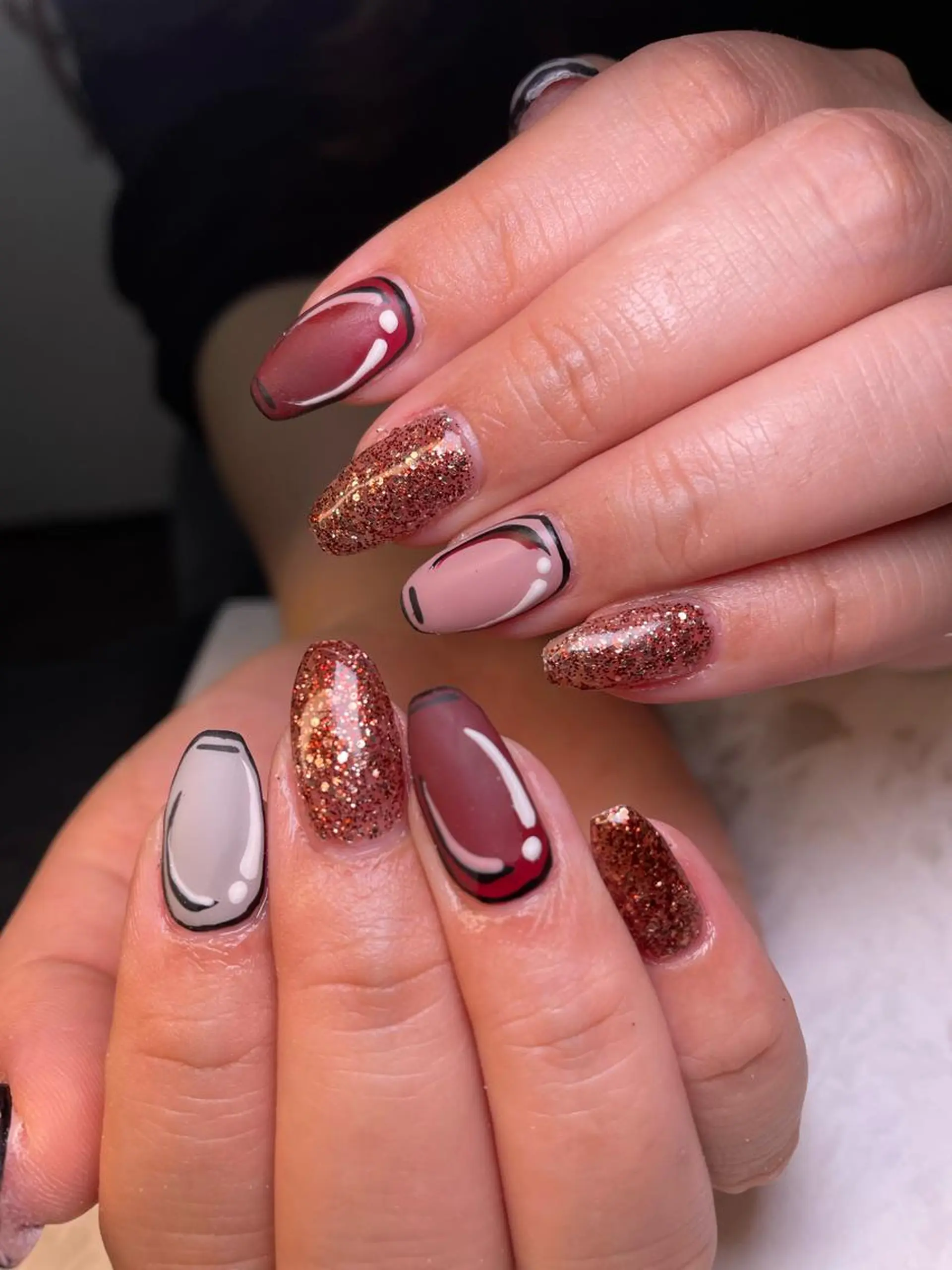 ネイル ハンドネイル YOUTH nails waxing所属・YOUTH natsumiのネイルデザイン