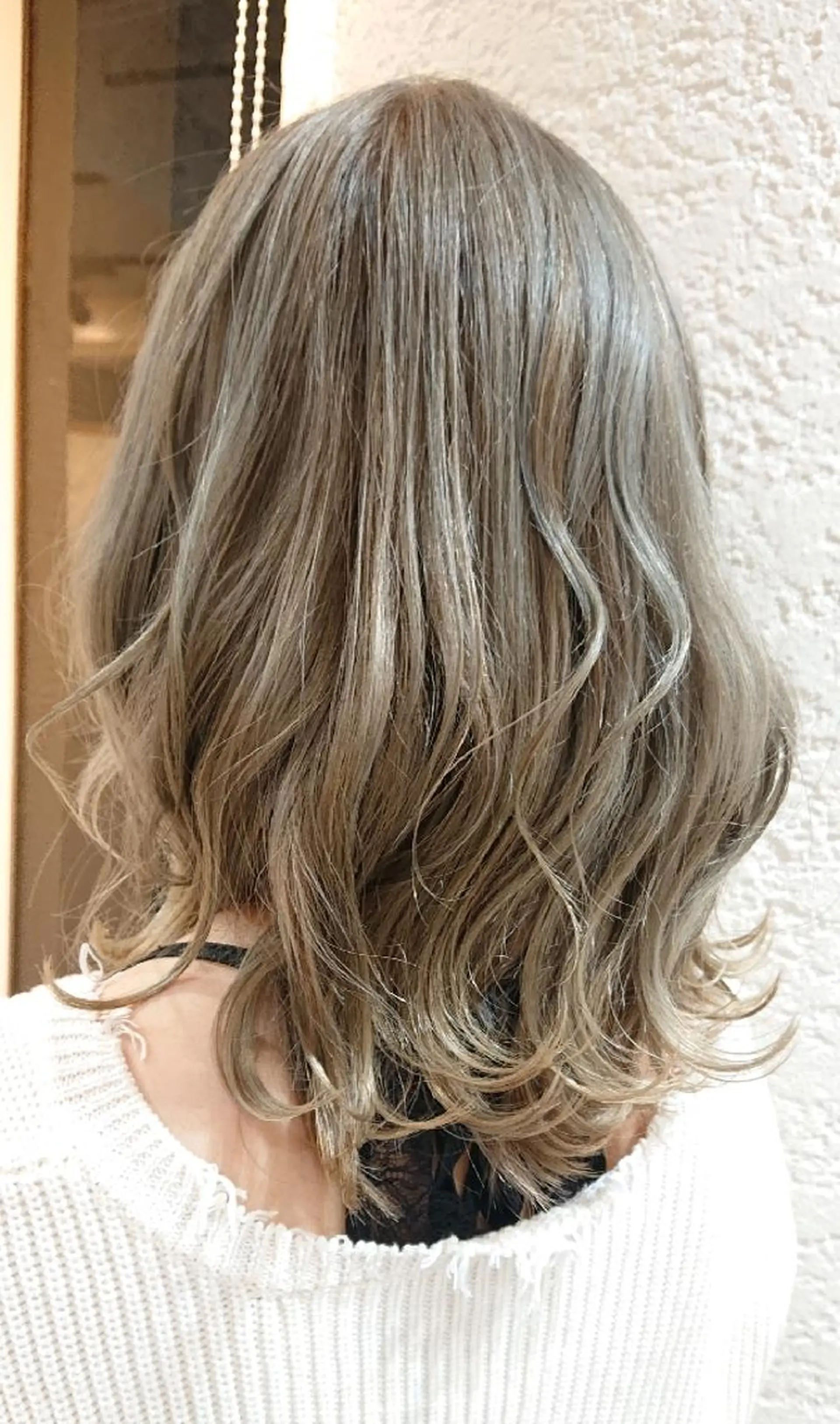 ミディアム カラー ACROあべの店所属・艶カラー/インナー /グラデ/大西小百合のヘアスタイル