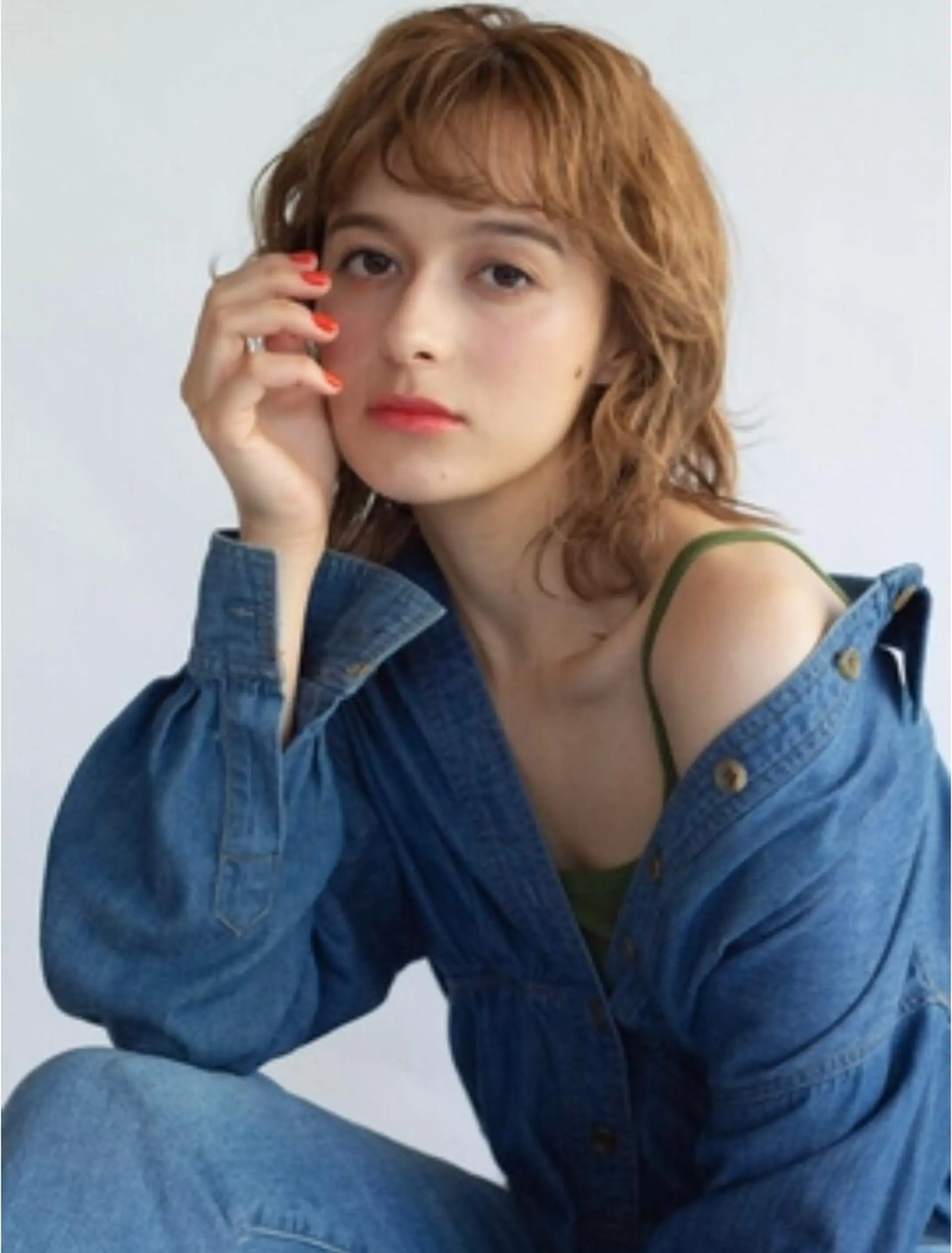 ショート カラー ヘアカラー トリートメント ボブ／レイヤー／艶 🦕risa  森下のヘアスタイル