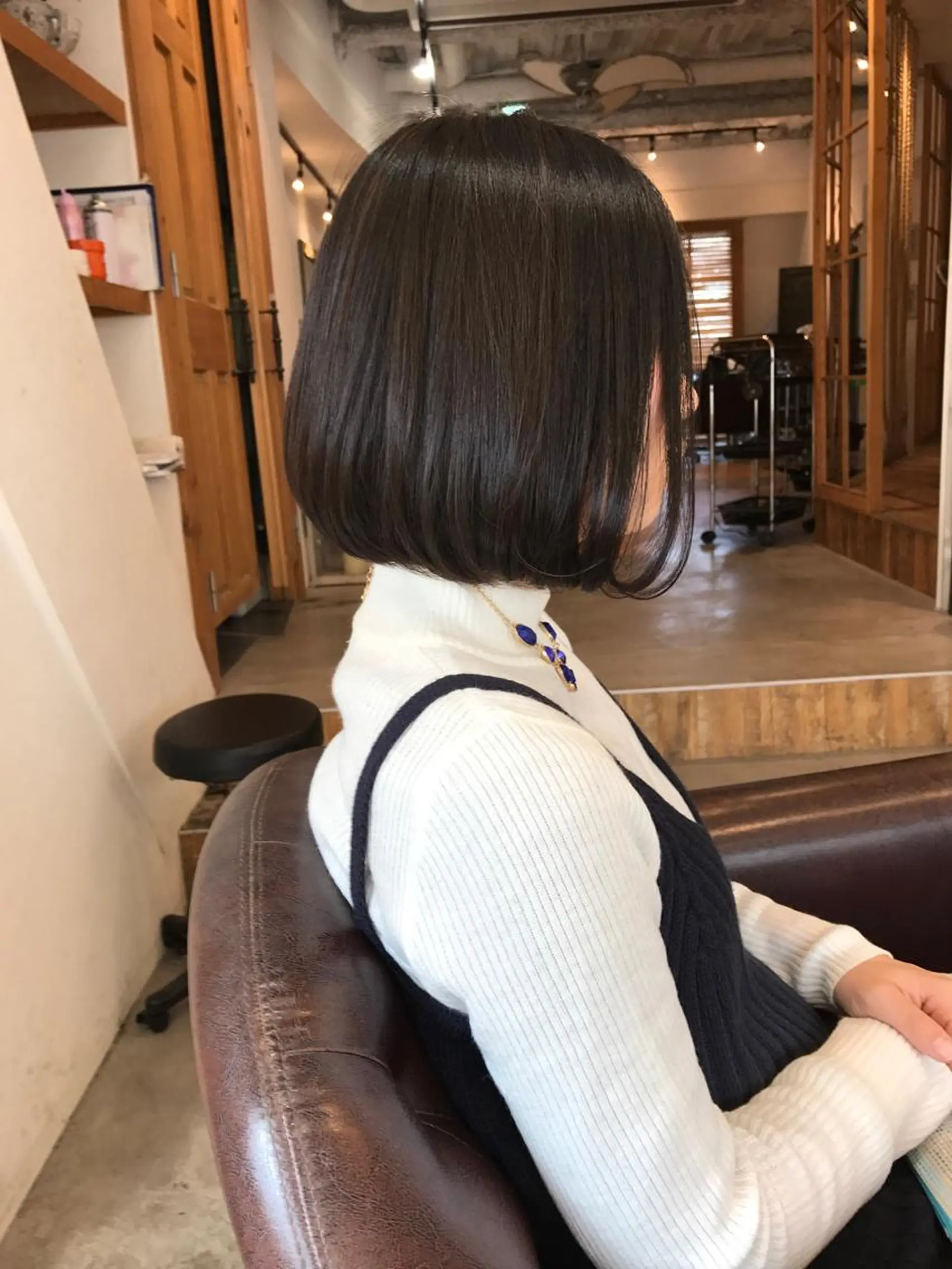 ショート 前下がりボブ ボブ ACT仙川所属・みうら ミウラのヘアスタイル