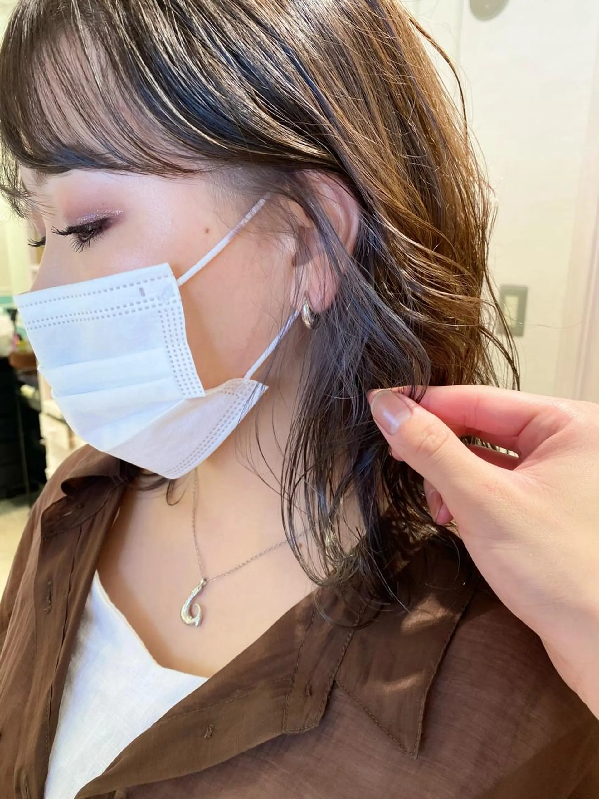 ミディアム カラー 渋谷/ボブ×髪質改善 輝来のヘアスタイル