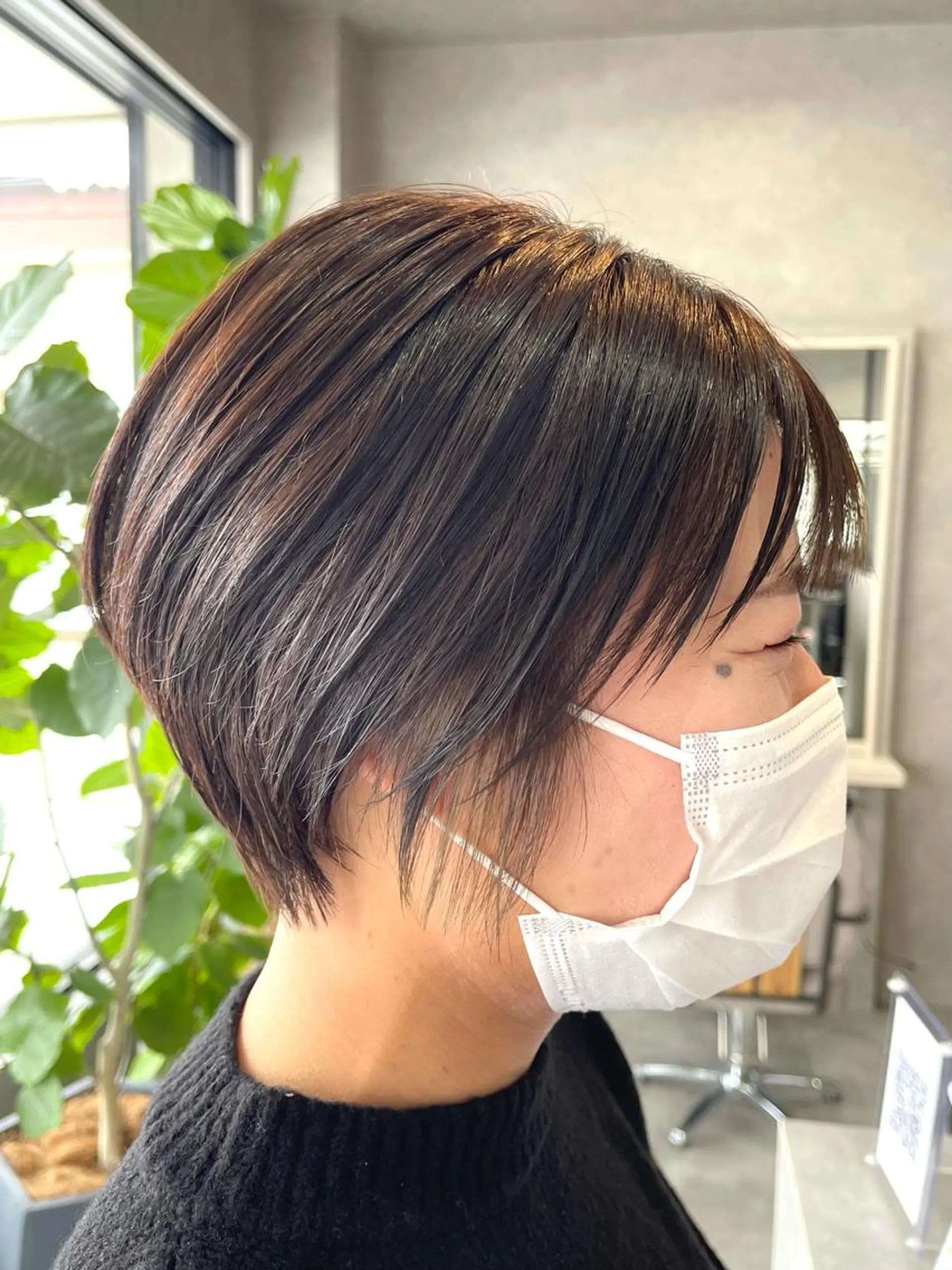 ショート カット トリートメント 一ノ瀬 暁のヘアスタイル