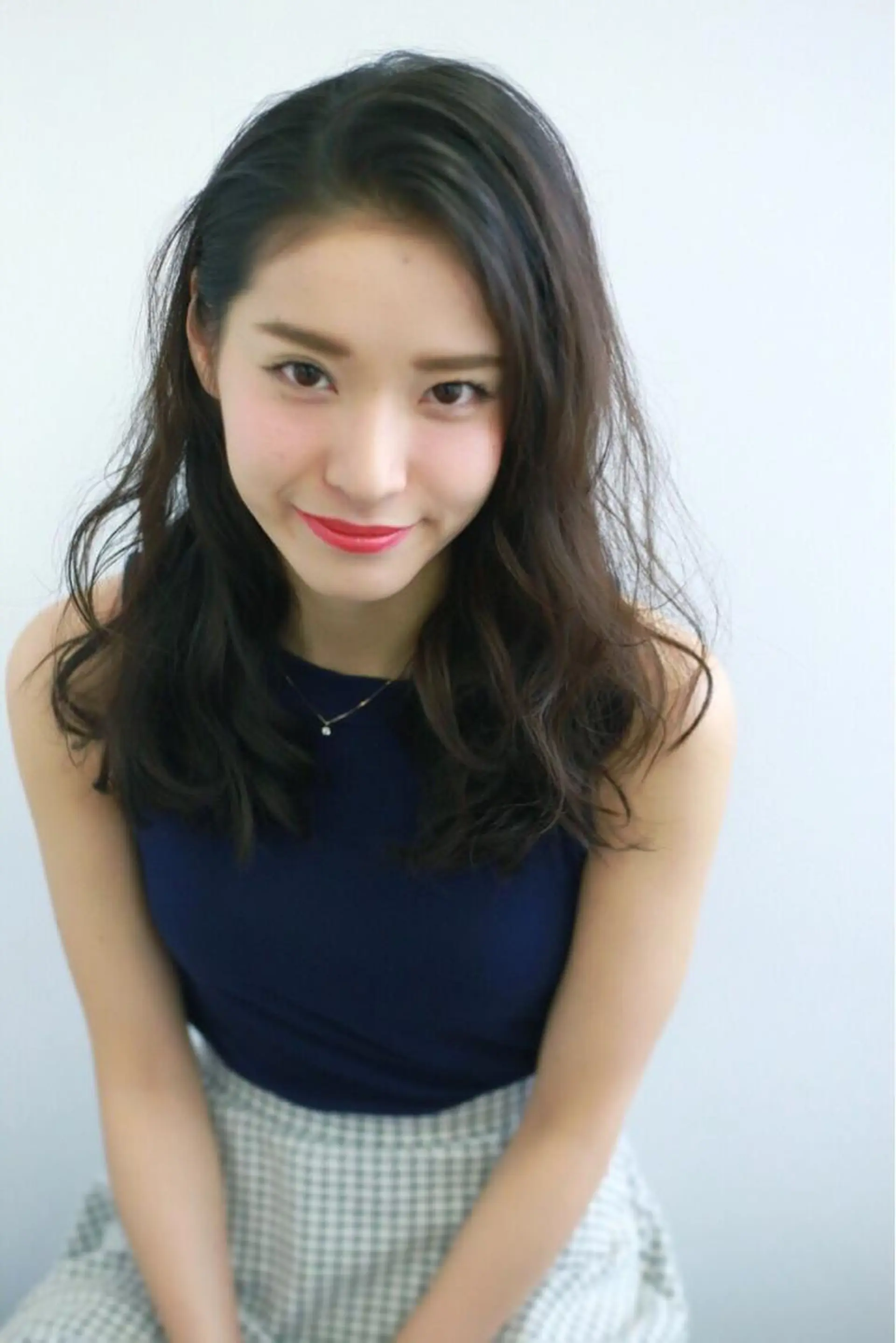 セミロング カラー パーマ ヘアアレンジ メンズ キッズ ネイル マツエク・マツパ EnBlesS西宮 マンツーマン神道有基のヘアスタイル