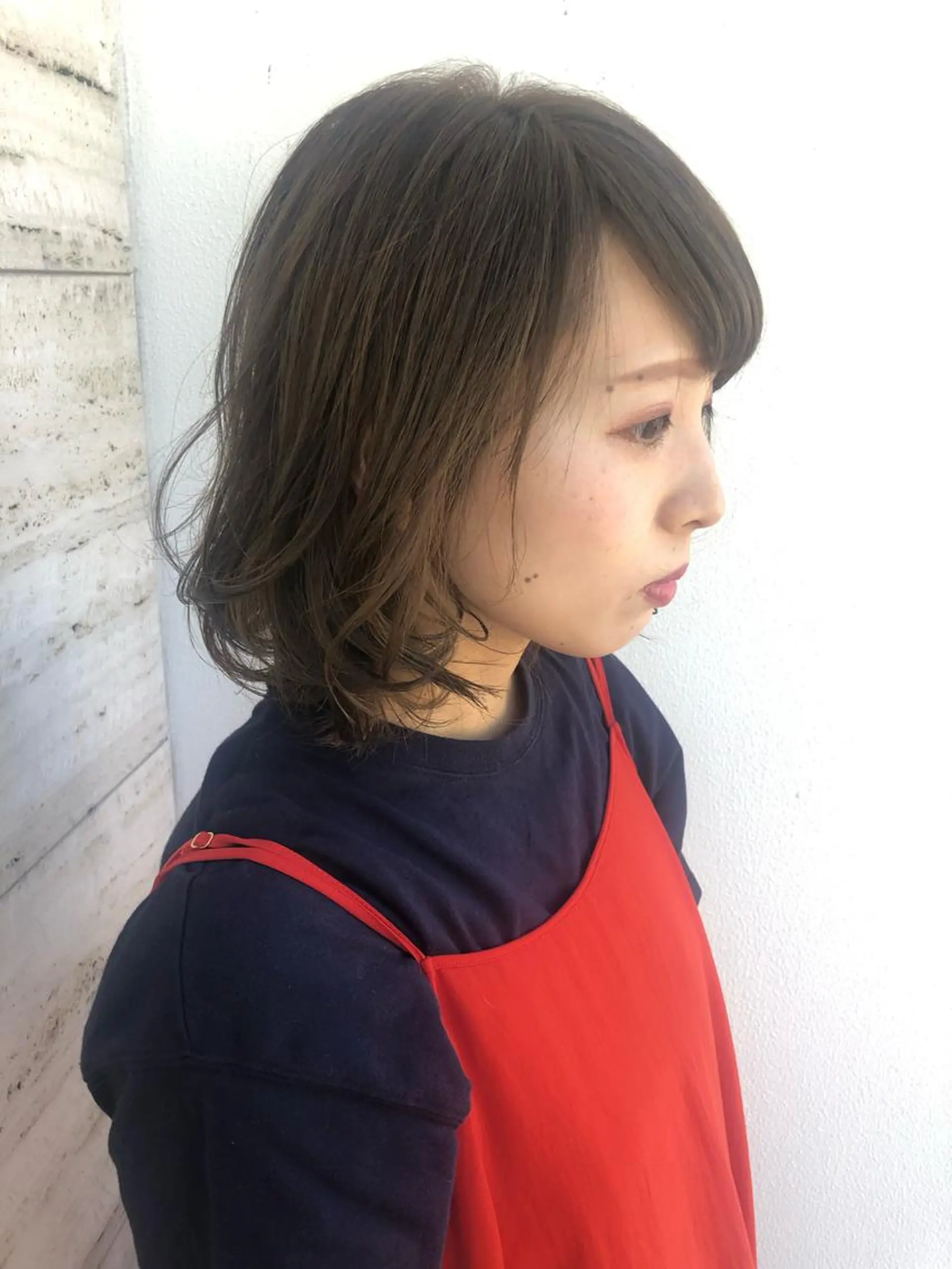 ミディアム ヤマモト マイのヘアスタイル