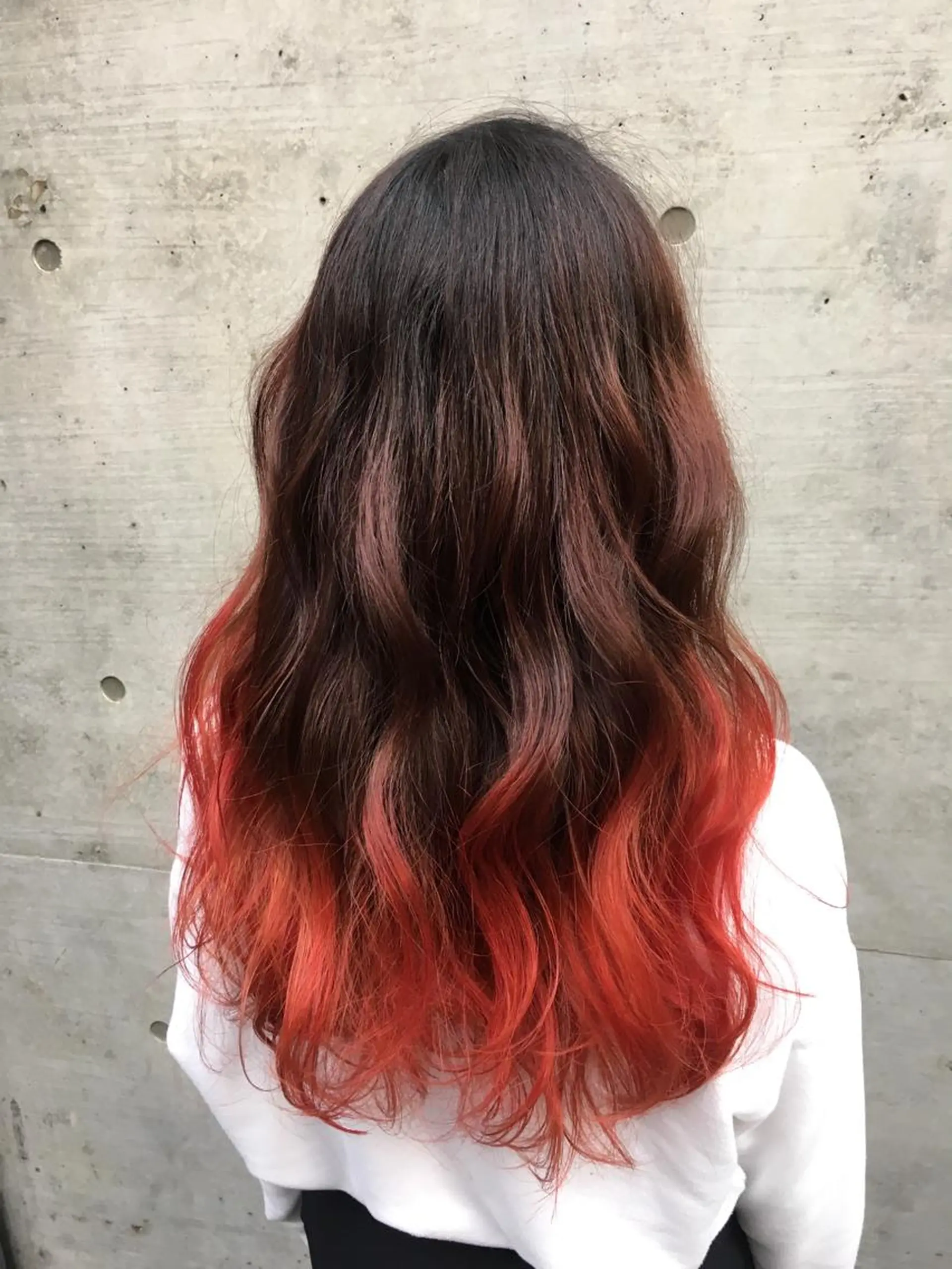 ロング カラー 韓国ヘア🤍髪質改善 🇰🇷AKANEのヘアスタイル