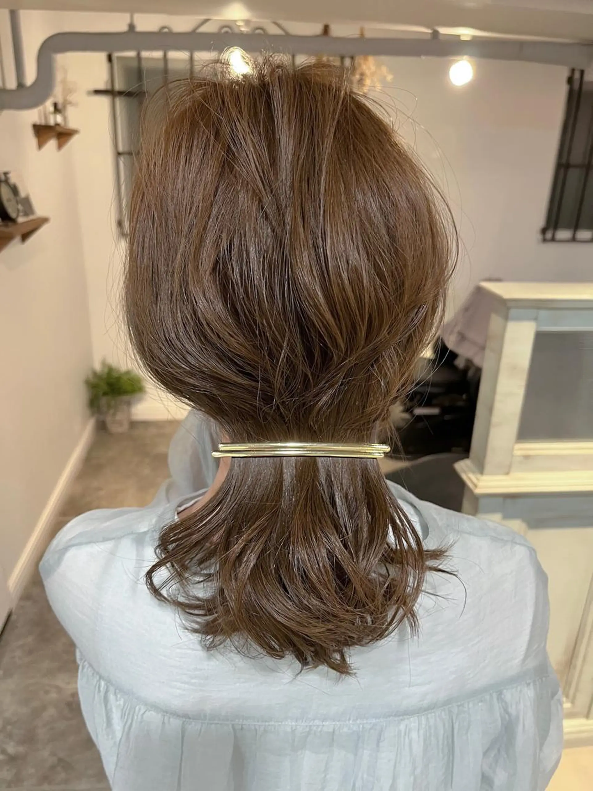 ミディアム カラー ヘアアレンジ ブリーチ ブリーチなしカラー フェイシャルエステ Utaiのエステ・リラクイメージ